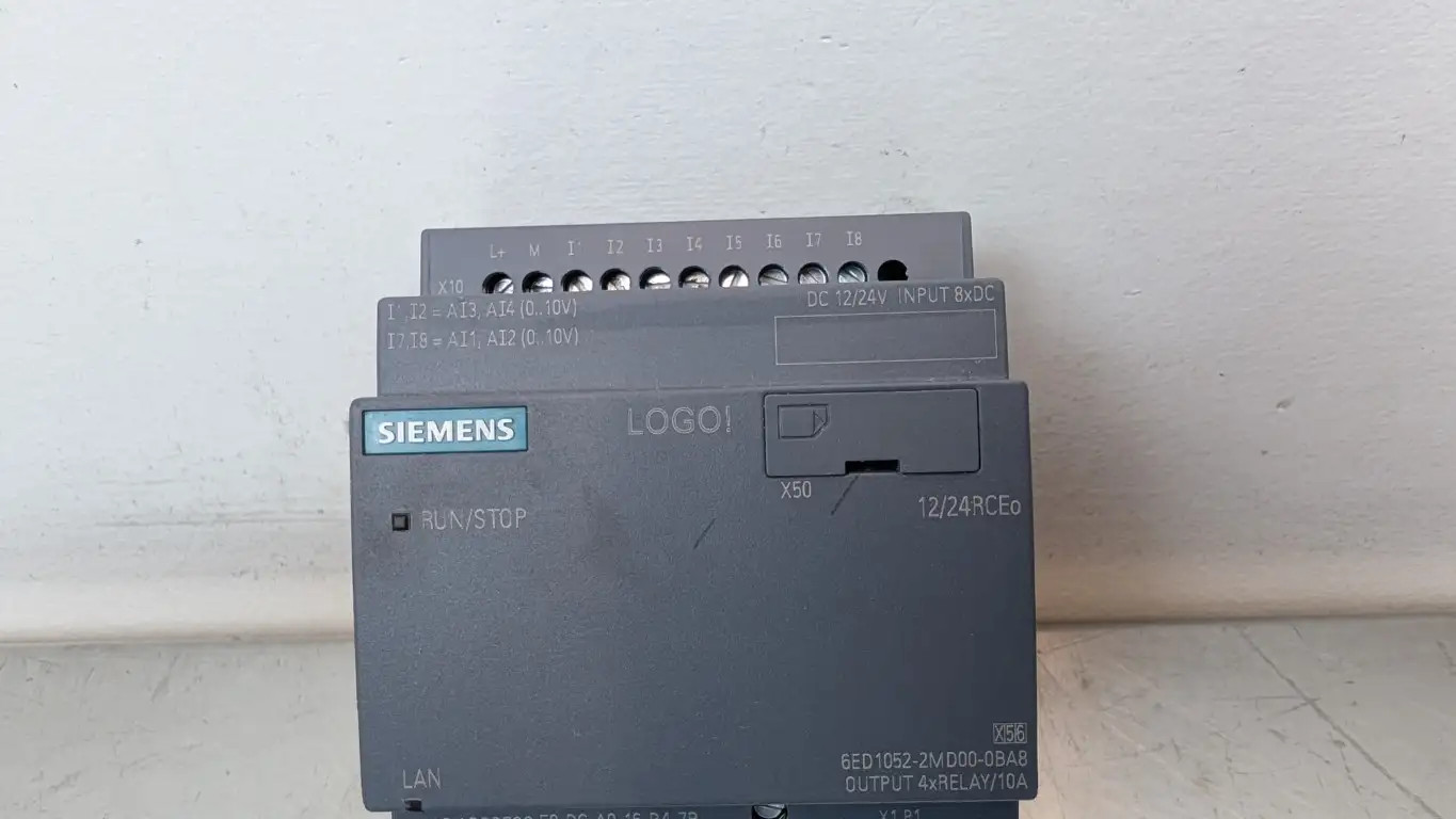 Siemens 6ED1052-2MD00-0BA8 Module LOGO! 12/24RCEO 4xRelay 10A