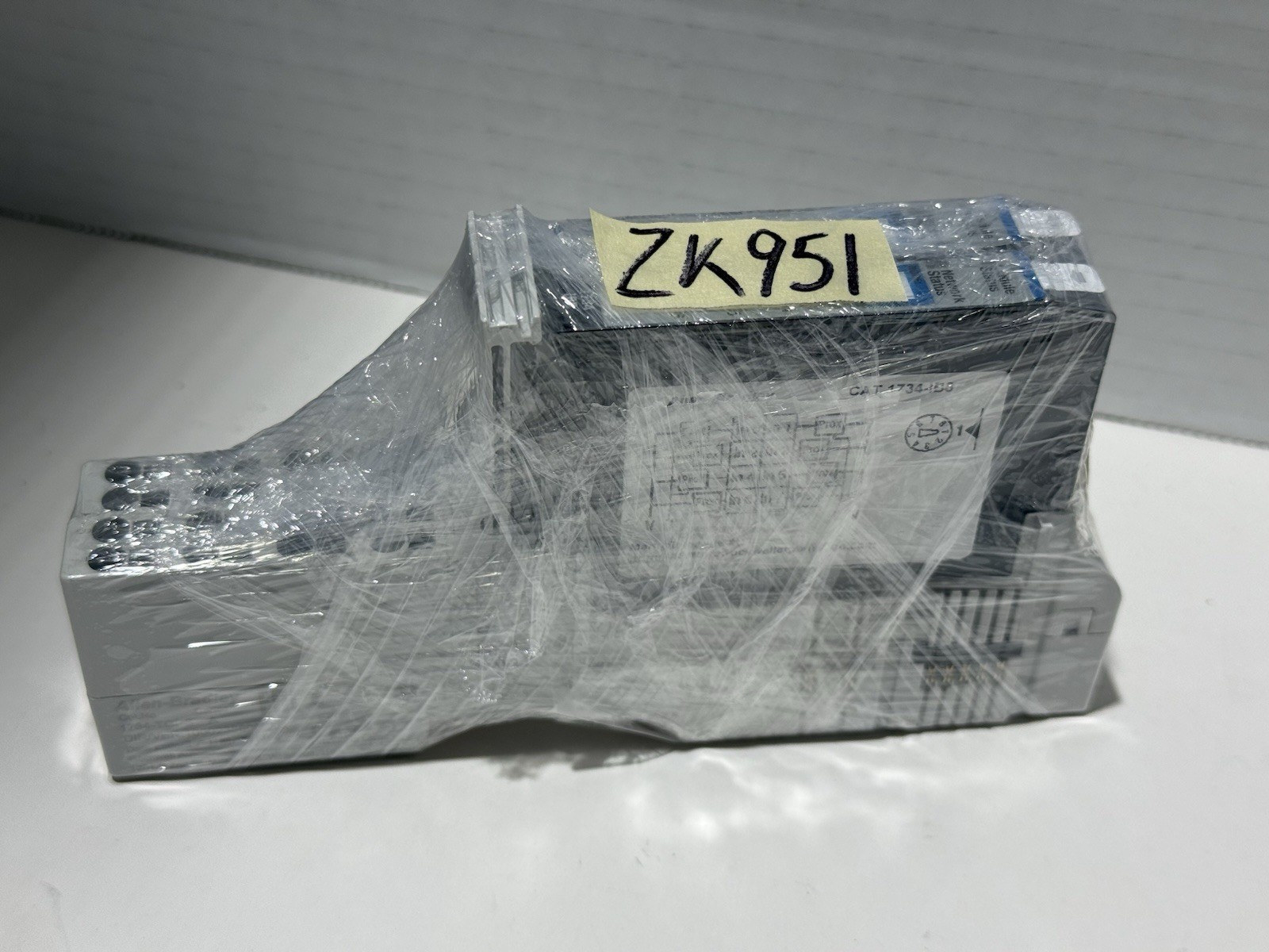 Lot of 2 Allen Bradley 1734-IB8 Input Module with Base 1734-TOP3S Nice