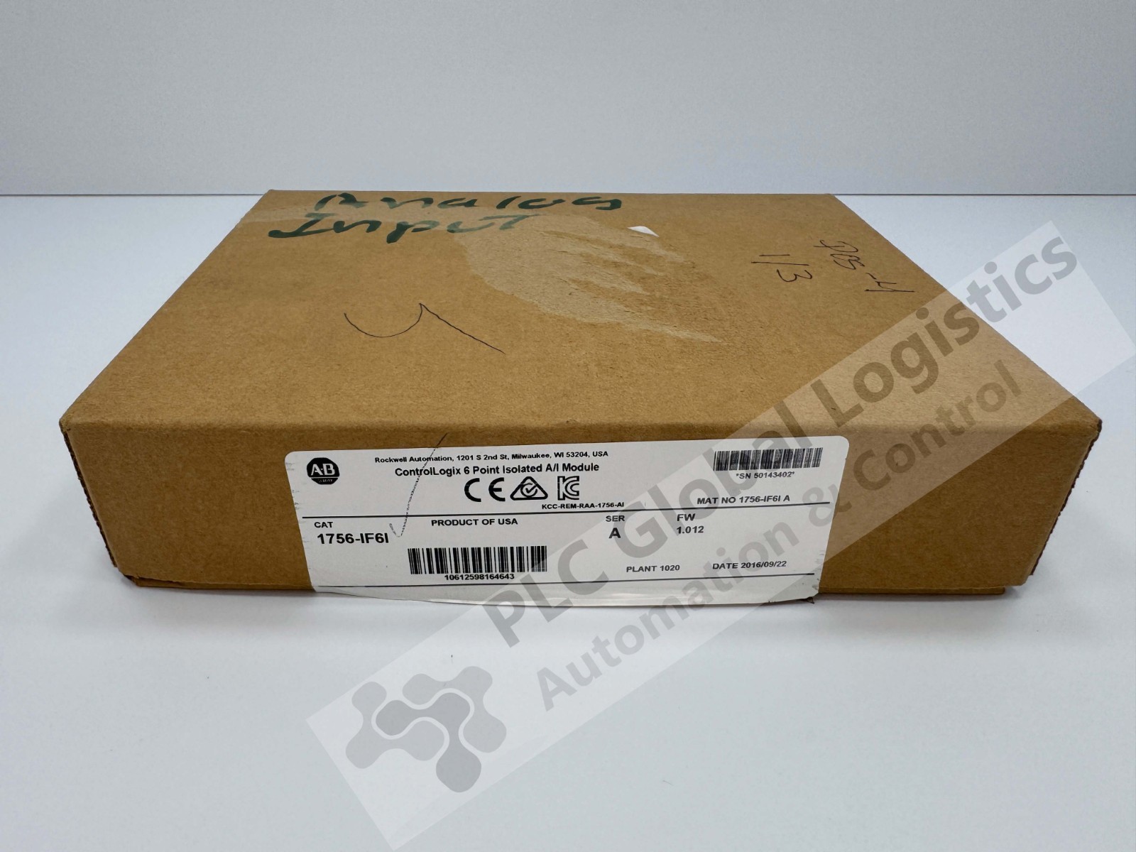 Sealed Allen Bradley 1756-IF6I /A ControlLogix Analog Input Module Current/Volt