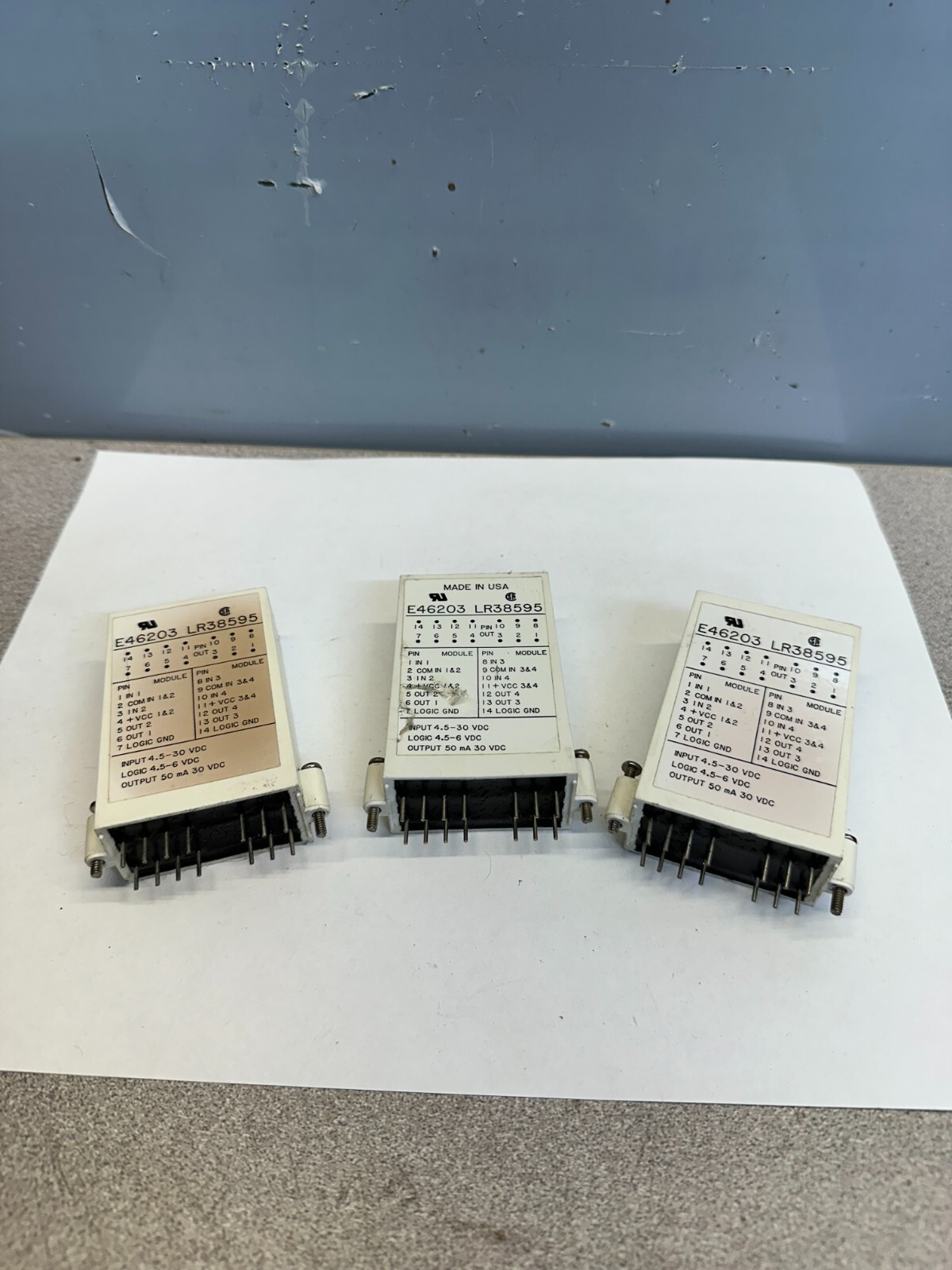 Gordos IDC5BQ Input/Output Modules (LOT OF 3) FREE SHIPPING