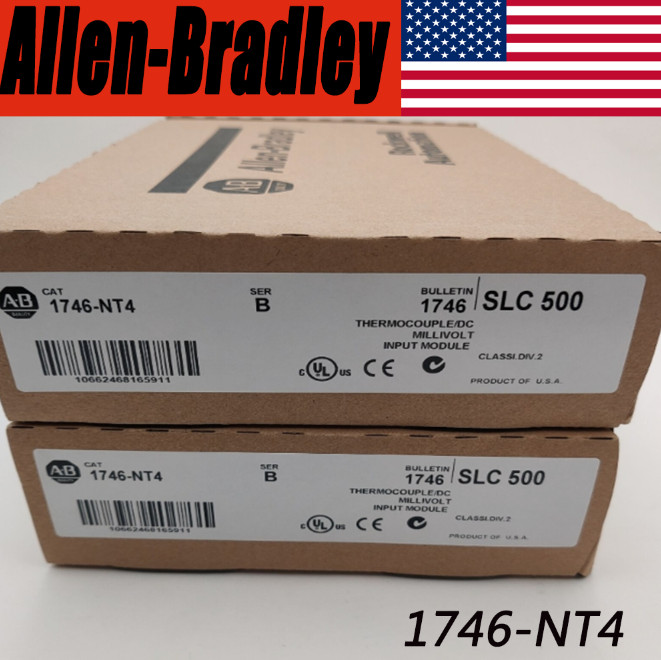 AB 1746-NT4 SLC 500 PLC Input Module 1746-NT4 New Factory Sealed PLC 1PC US