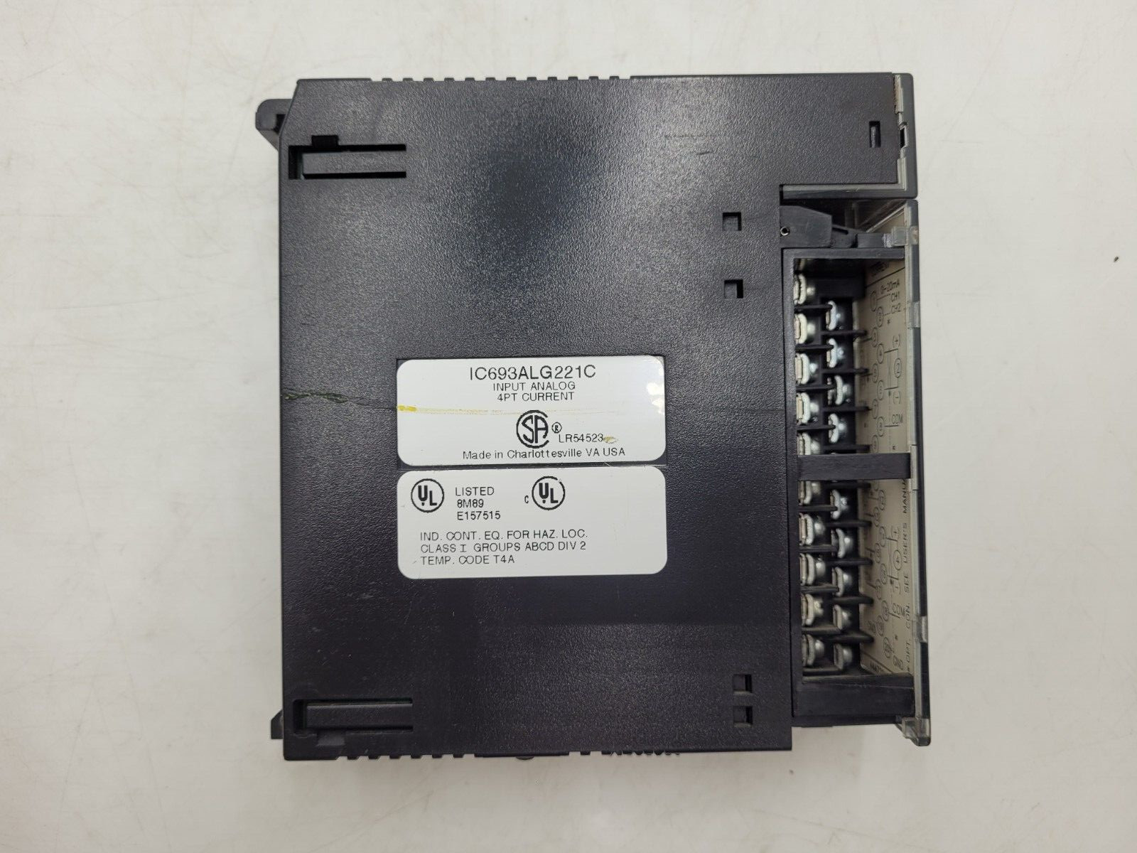 GE FANUC IC693ALG221C