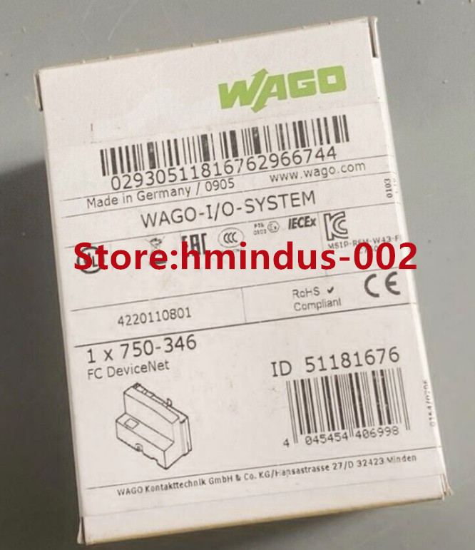 1 PCS 750-346 750346 PLC Module In Box 750-346 WAGO New In Box Brand