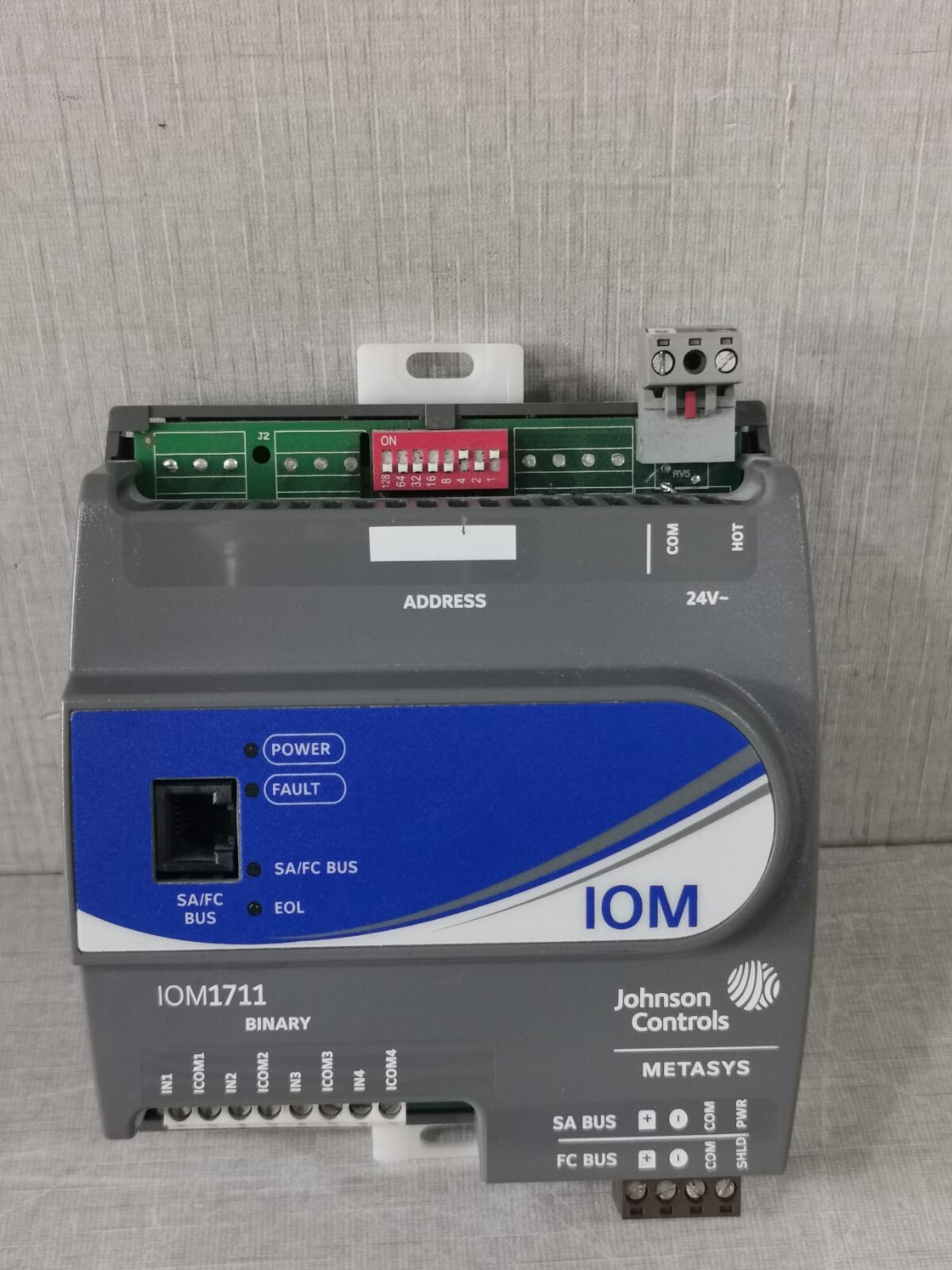 JOHNSON CONTROLS IOM1711 MODULE MS-IOM1711-0 REV. T, VER.6.2