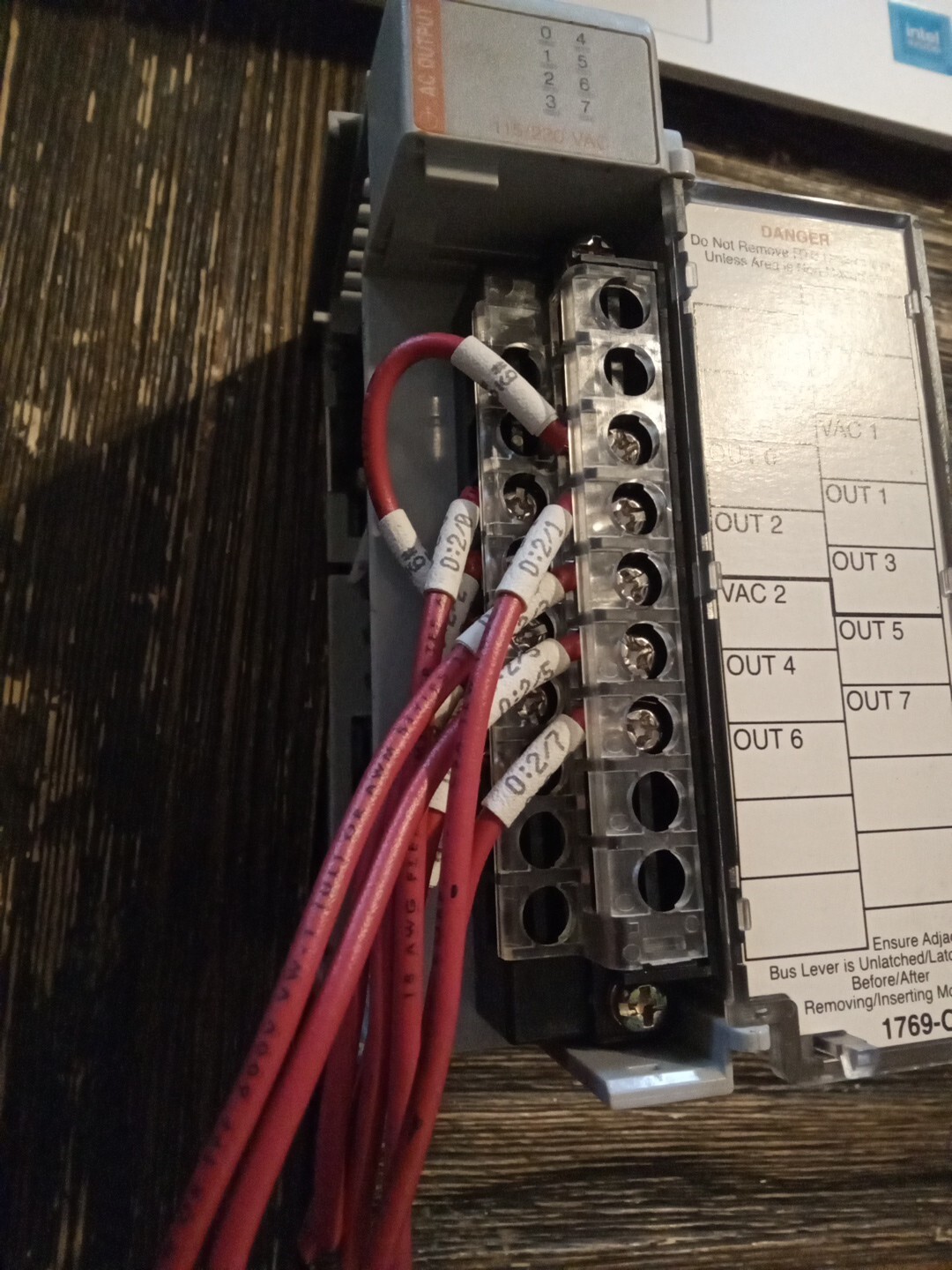 Allen-Bradley 1769-OA8 Series A Module.