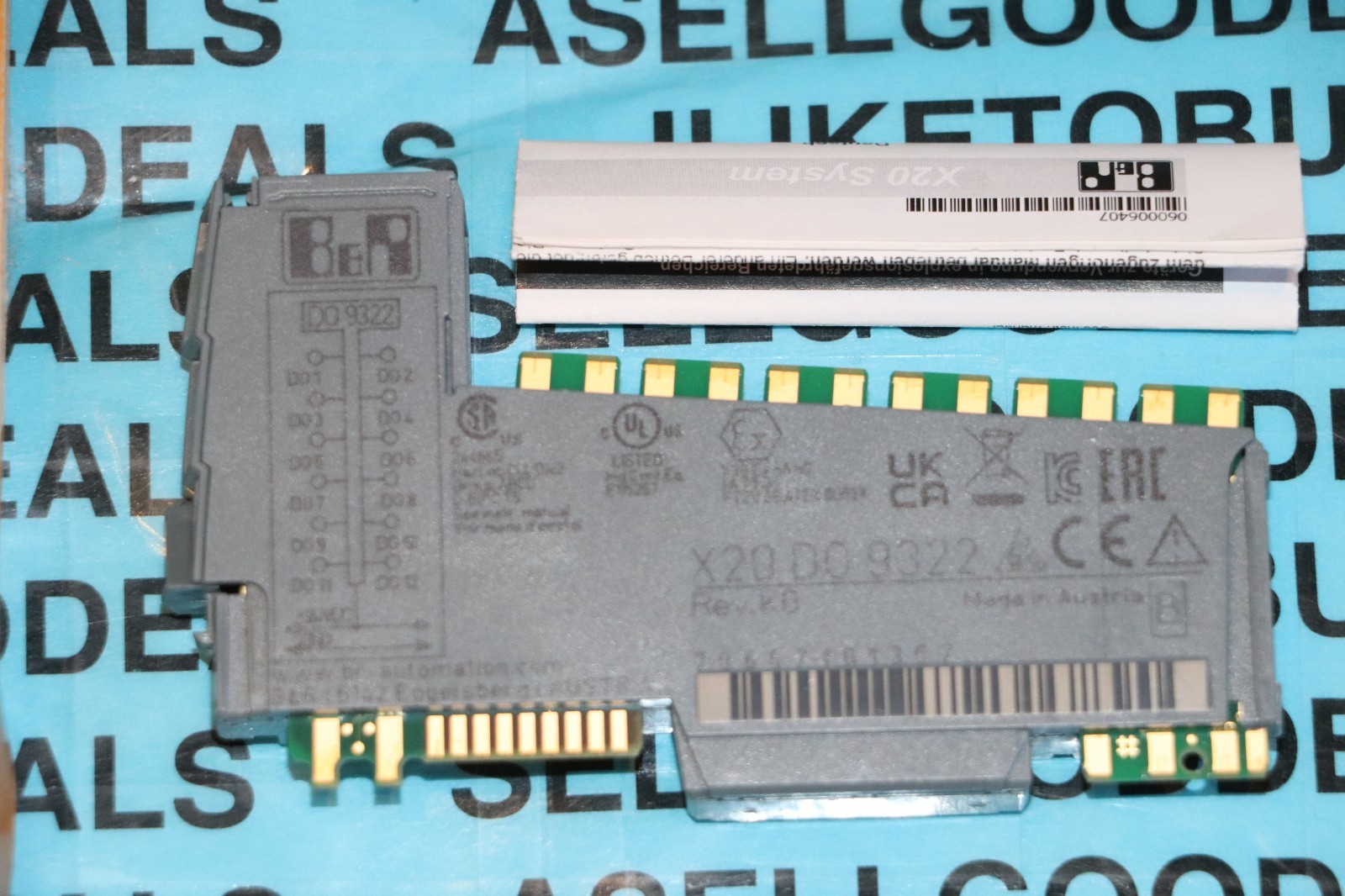 B&R X20DO9322 Module New
