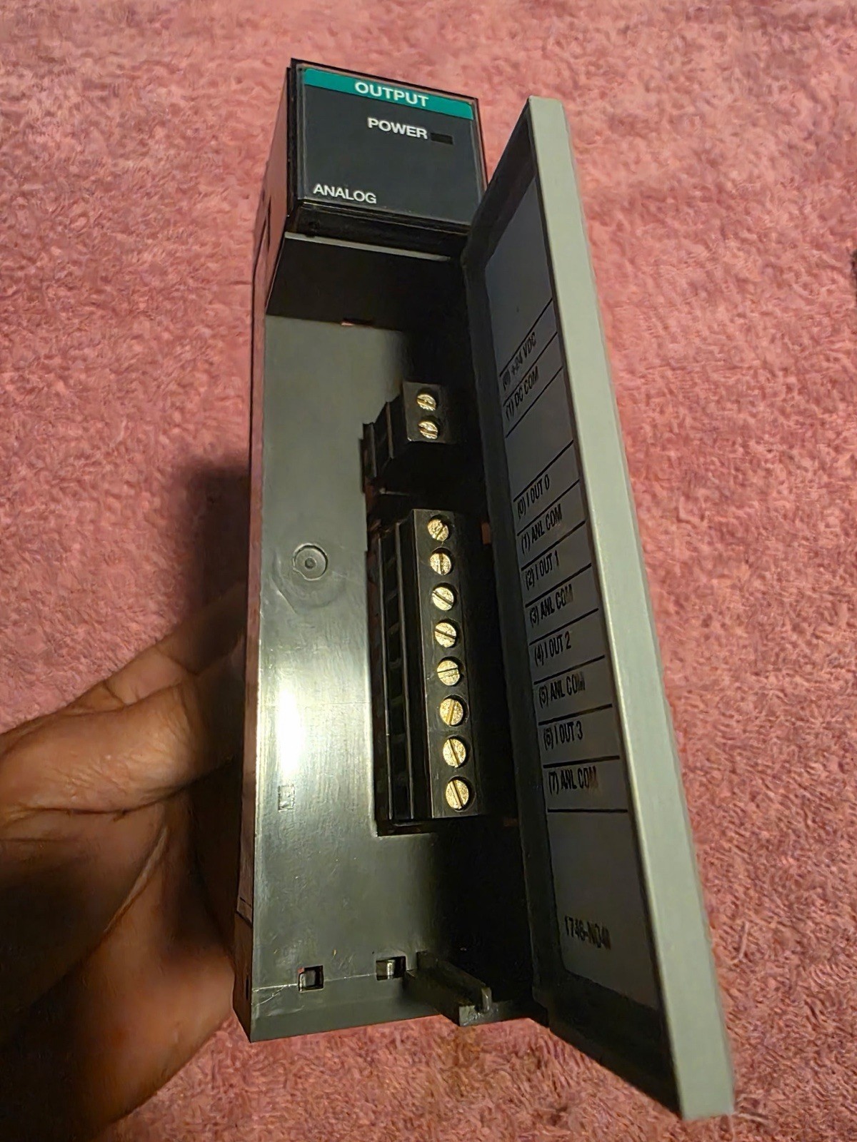 Allen-Bradley SLC 500 1746-NO4I Analog Output PLC Module, Analog