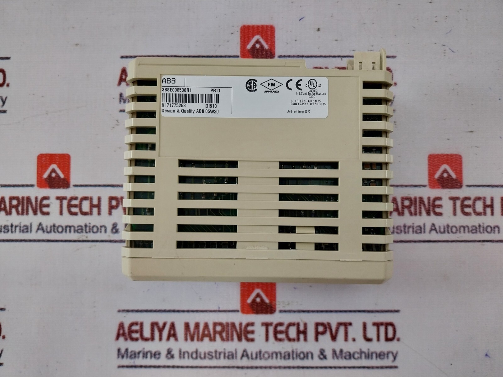 ABB DI810 Digital Input Module 3BSE013230R1, 3BSE008508R1 PR: D 24V 55 C TU810V1