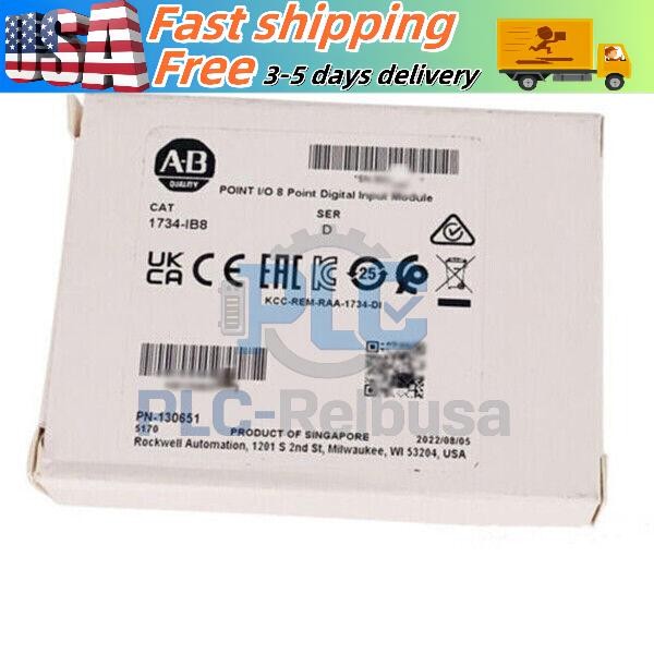 New Factory Sealed AB 1734-IB8 Allen-Bradley 8 Point Digital Input Module USA