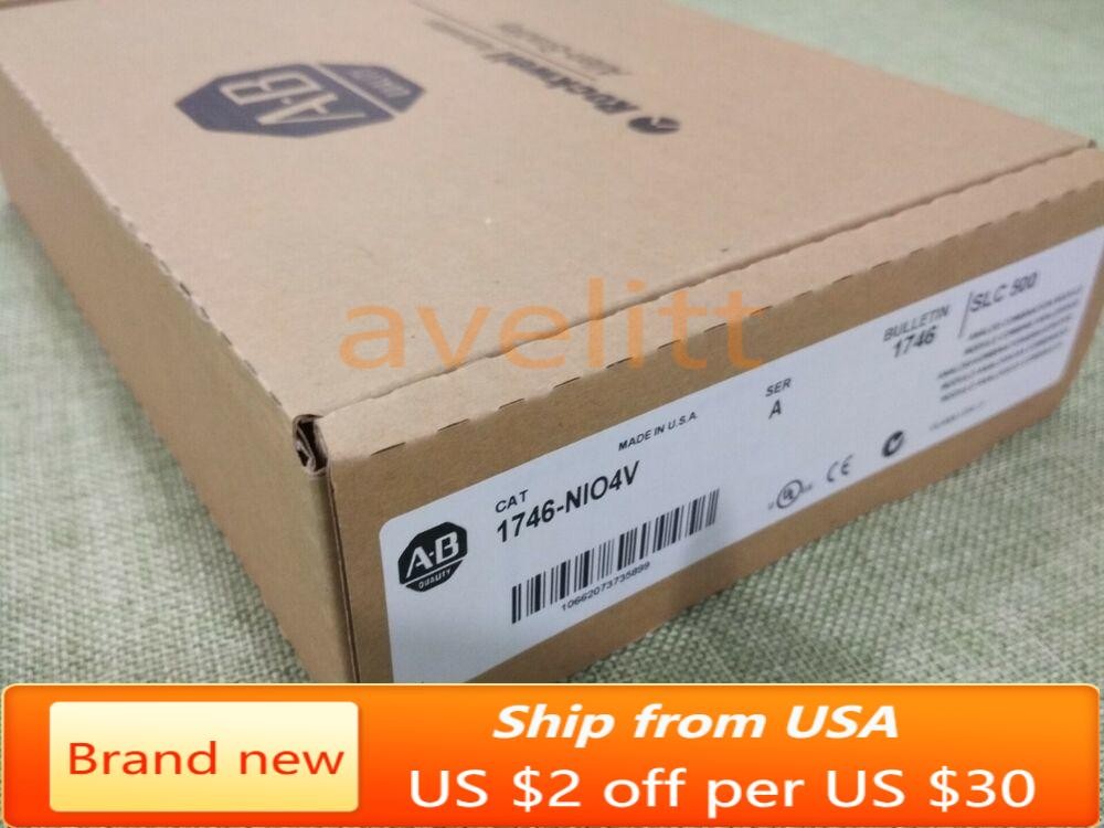 1746-NIO4V AB Series A SLC 500 Analog Module 1746NIO4V Factory Sealed