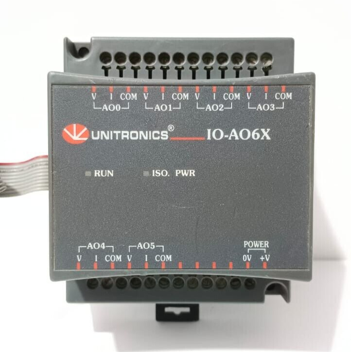 UNITRONICS IO-AO6X, ISOLATED ANALOG OUTPUTS MODULE