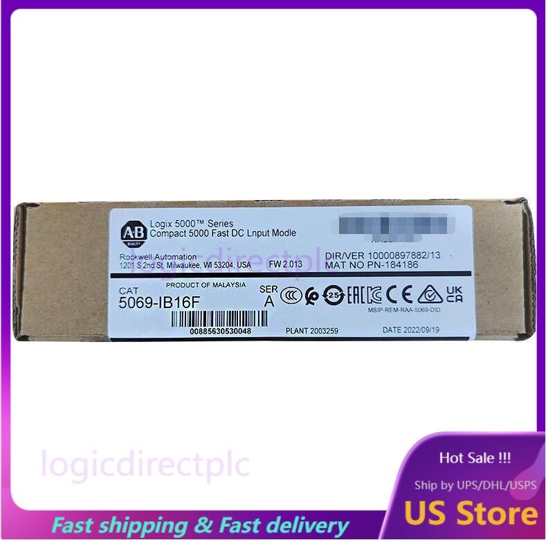 New AB 5069-IB16F SER A Compact I/O Input Module AB 5069IB16F Factory Sealed