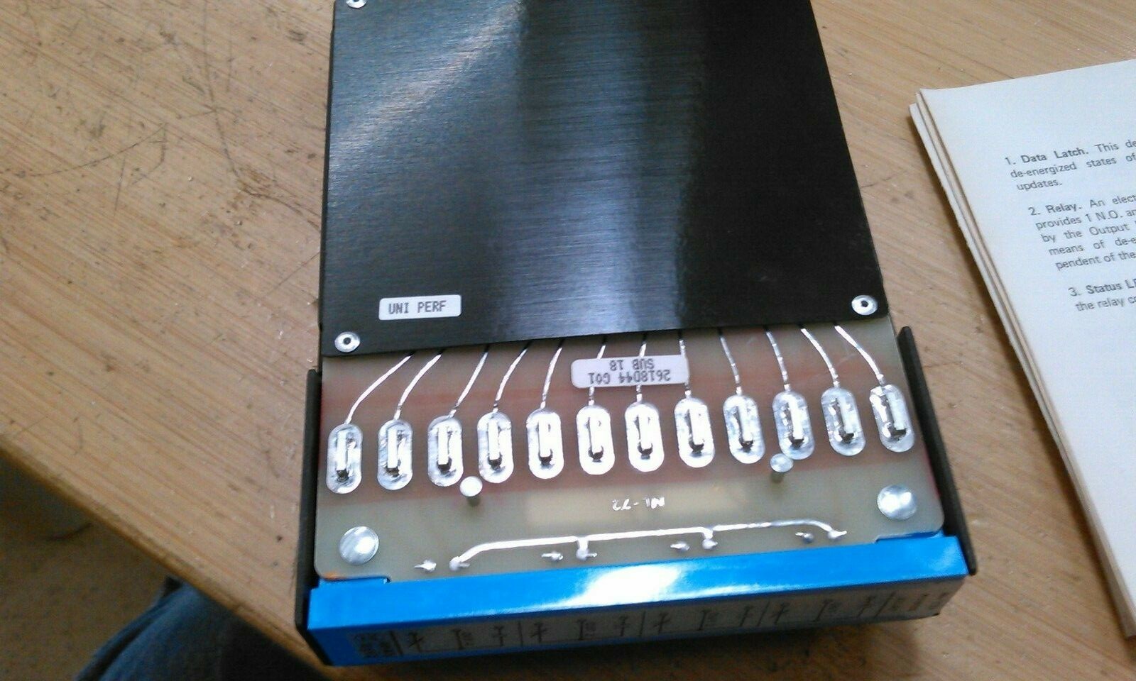 WESTINGHOUSE NUMA-LOGIC NL-729 POWER RELAY