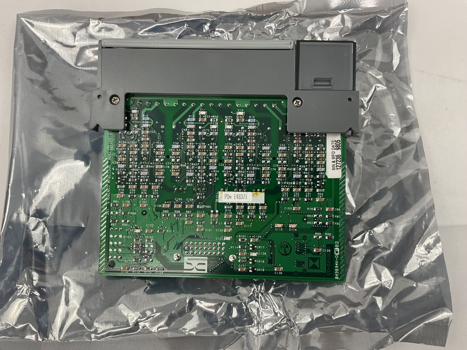 Spectrum Controls SLC 500 1746sc-INI4vi 4CH Analog Input Module 9060003-02
