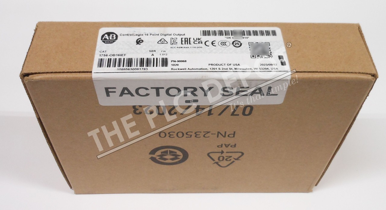 2023 NEW SEALED ALLEN BRADLEY 1756-OB16IEF ControlLogix Fast Isolated #QTY