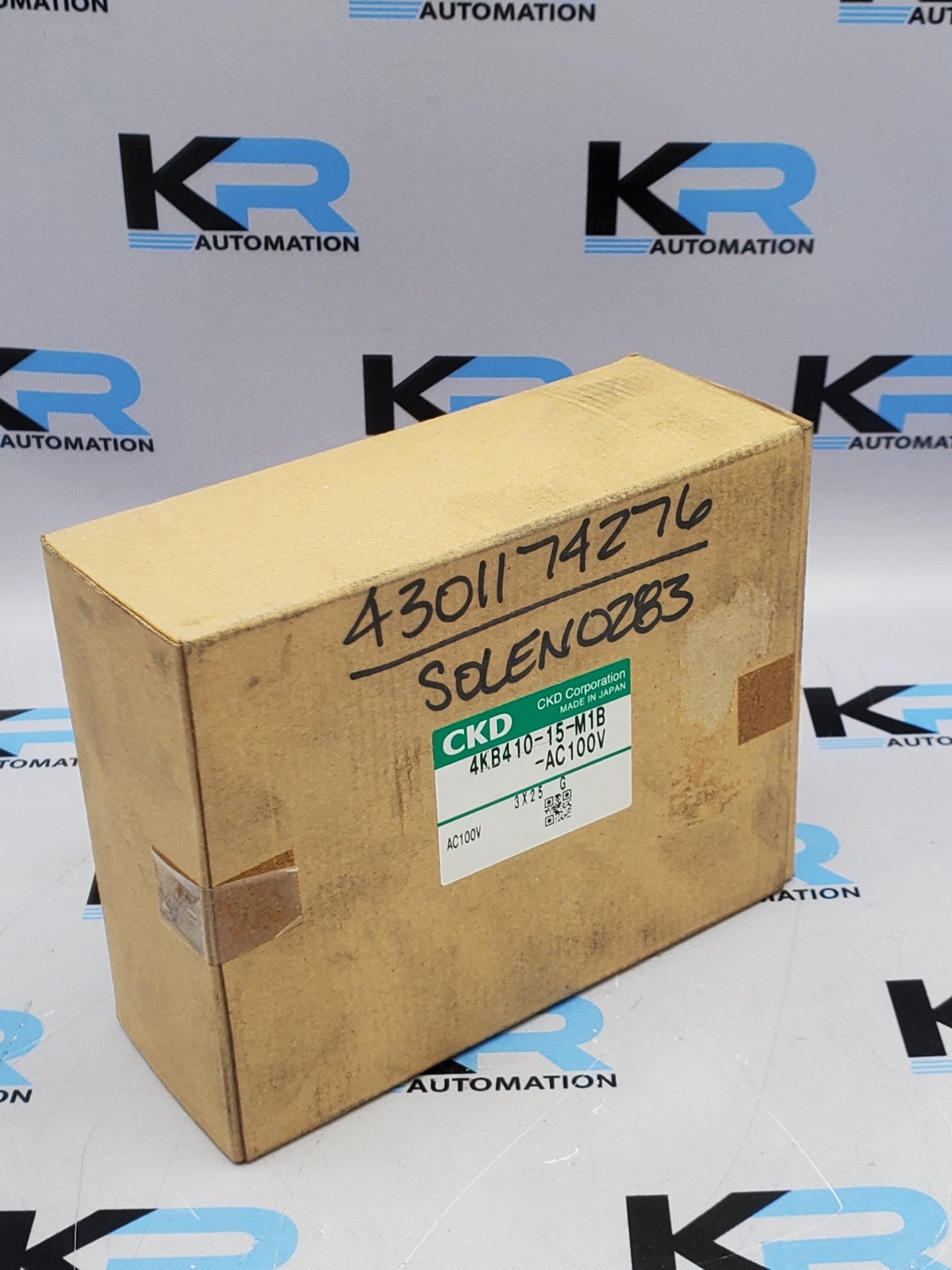 CKD Corporation 4KB410-15-M1 5-Port Solenoid Valve 100VAC