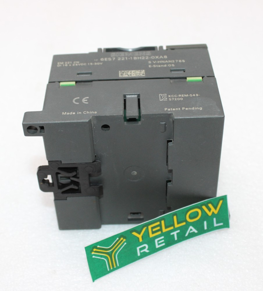 SIEMENS 6ES7221-1BH22-0XA8 DIGITAL INPUT MODULE