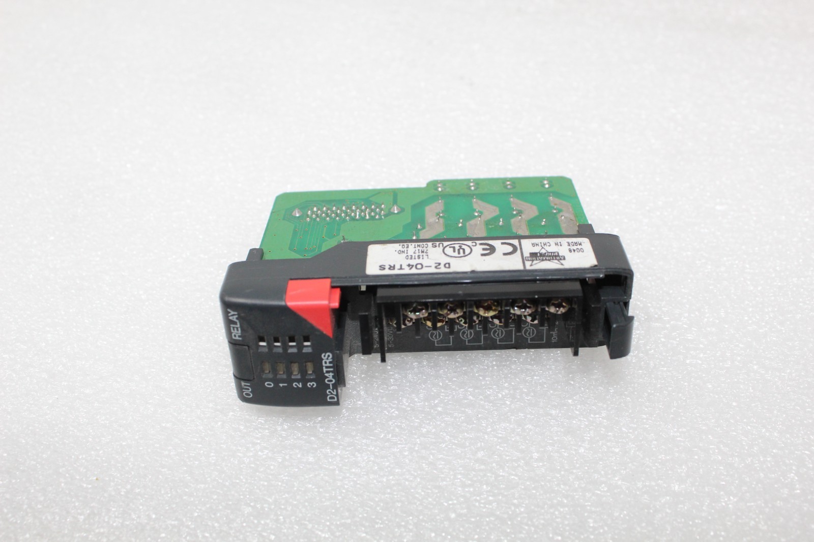Automation Direct D2-04TRS 4 Point Isolated Relay Output Module
