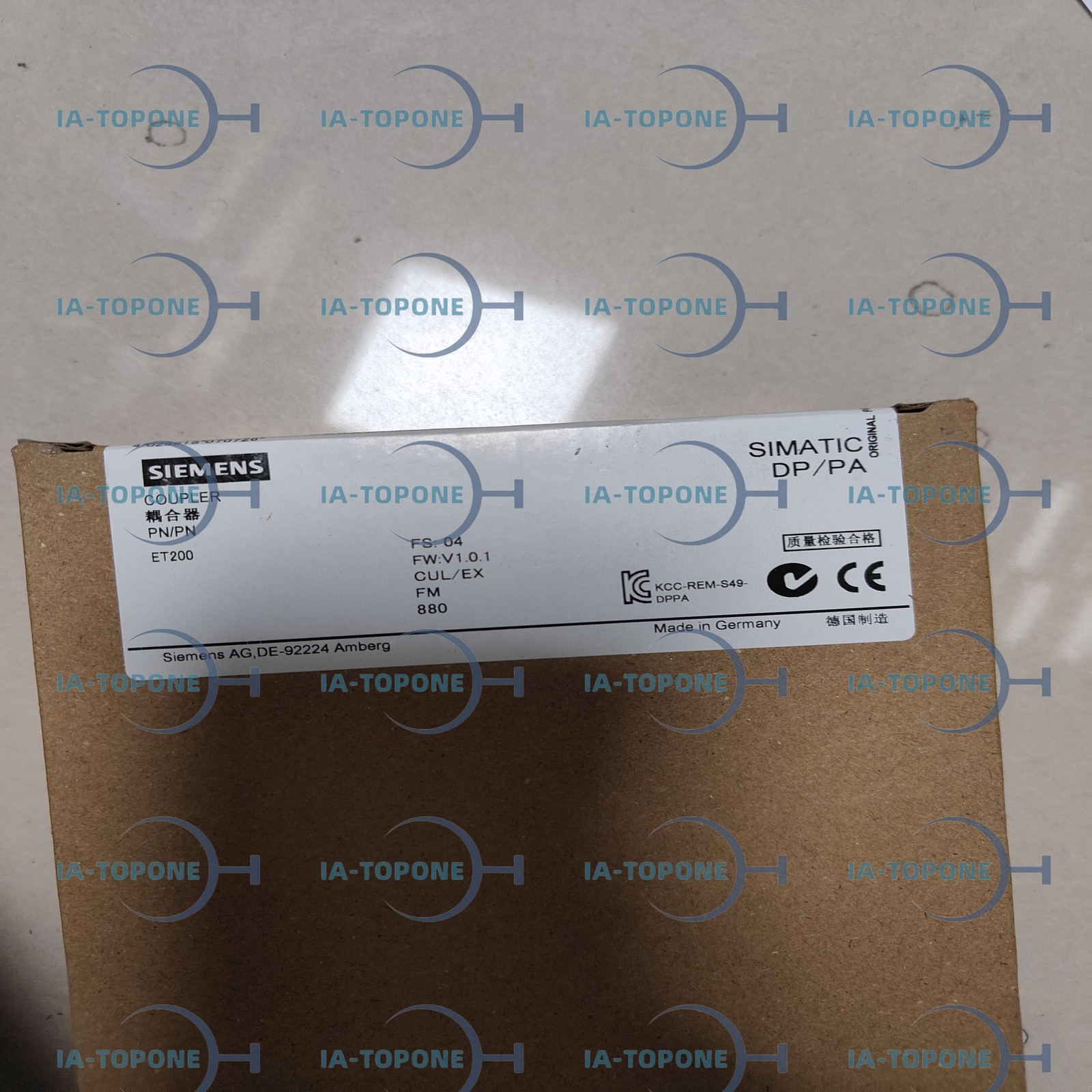 1PC Brand NEW Siemens Free delivery 6ES7158-0AD01-0XA0 , 1 Year warranty!