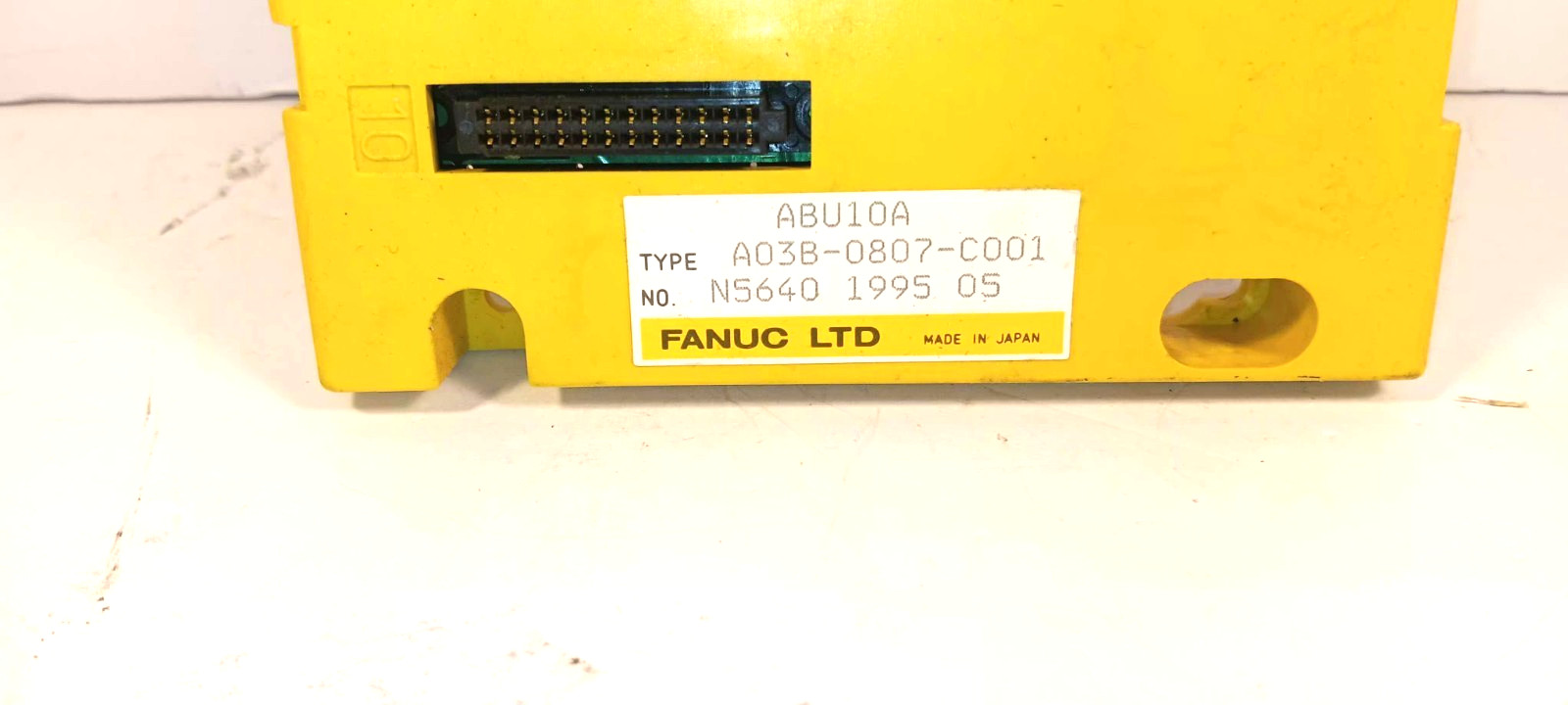 Fanuc A03B-0807-C001 10-Slot I/O Module Base Unit, ABU10A