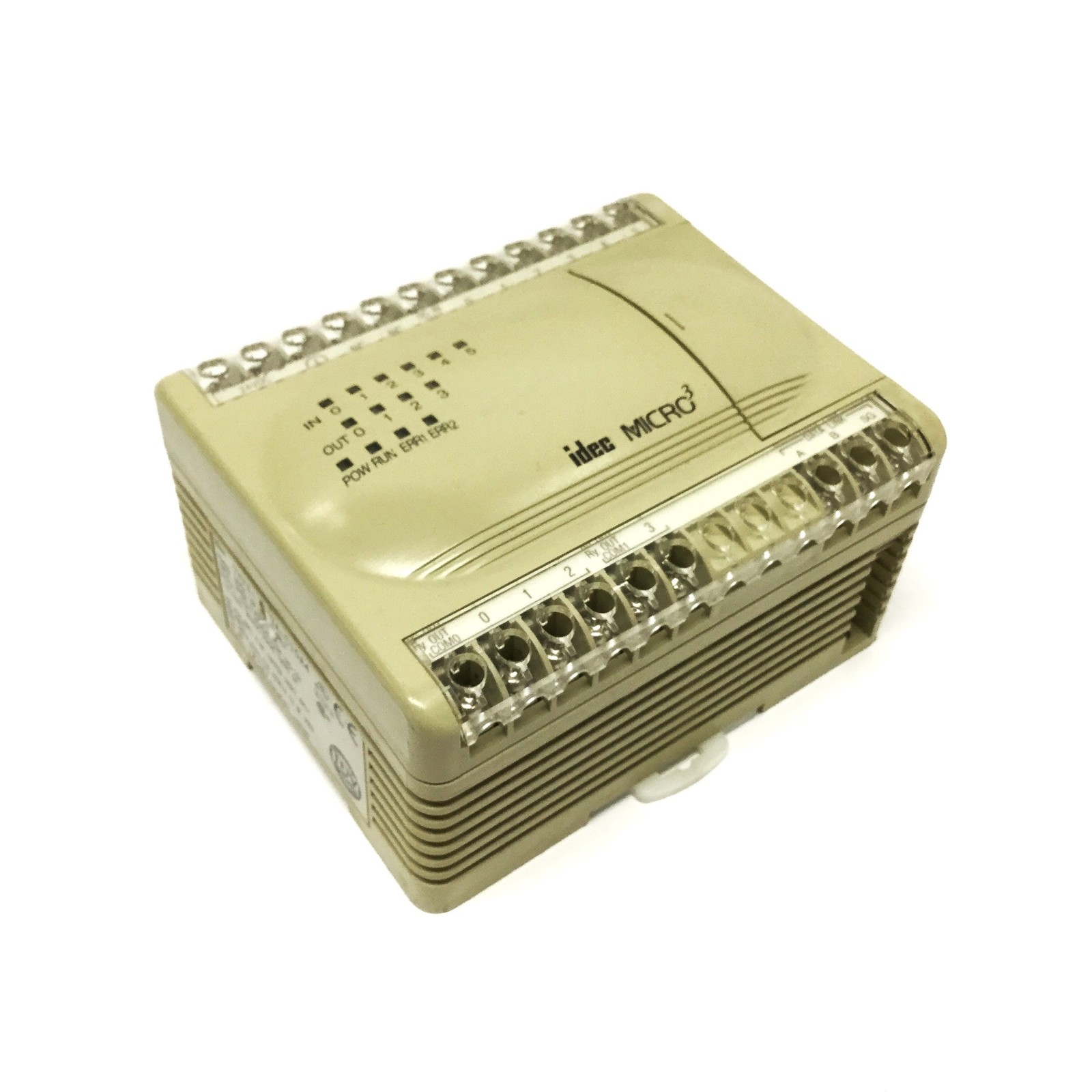 Idec FC2A-C10A4 Micro3 PLC CPU Module 24VDC, 6x Digital Inputs, 4x Relay Outputs
