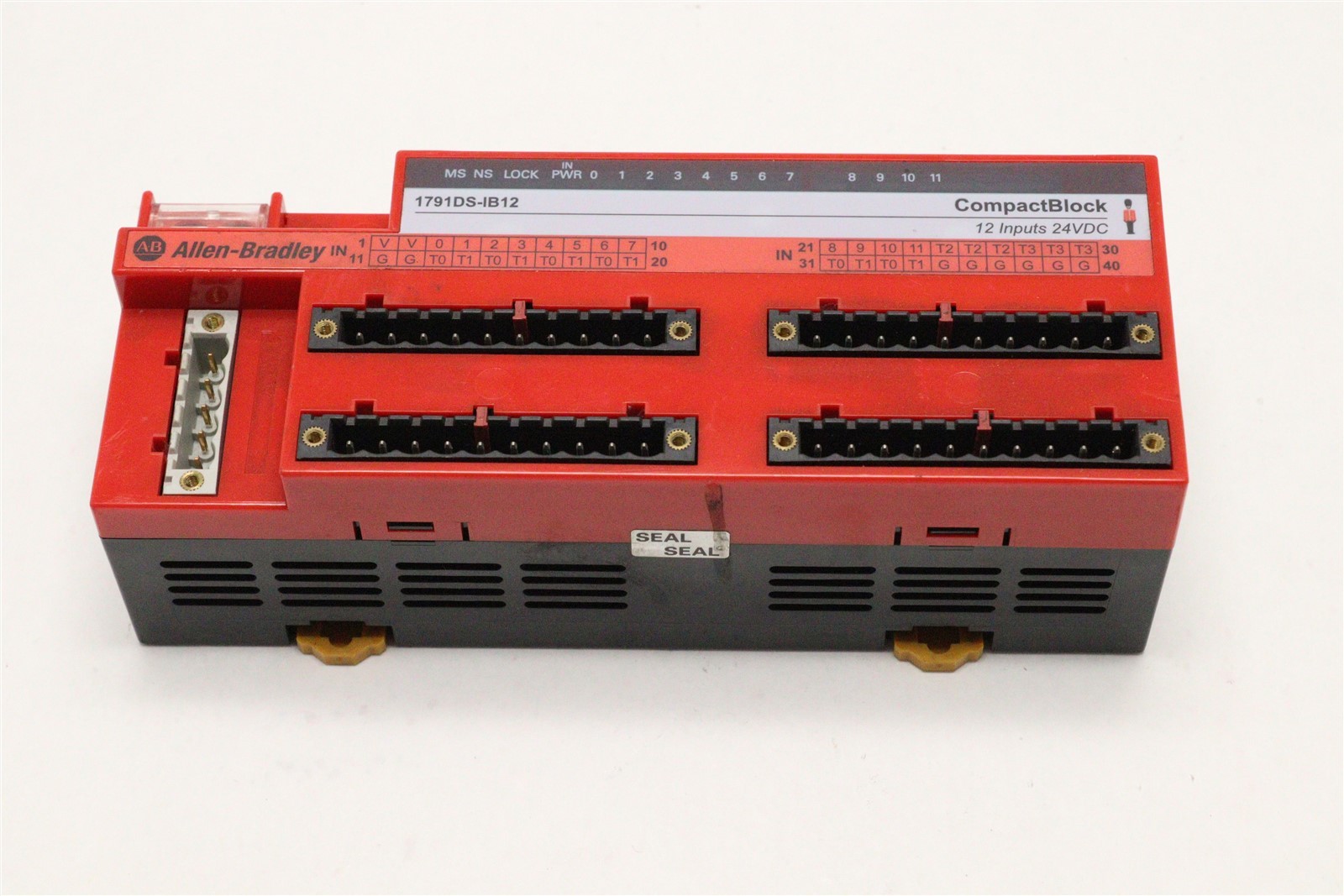 ALLEN-BRADLEY COMPACTBLOCK GUARD I/O SAFETY MODULE 97309471 1791DS-IB12 SER A