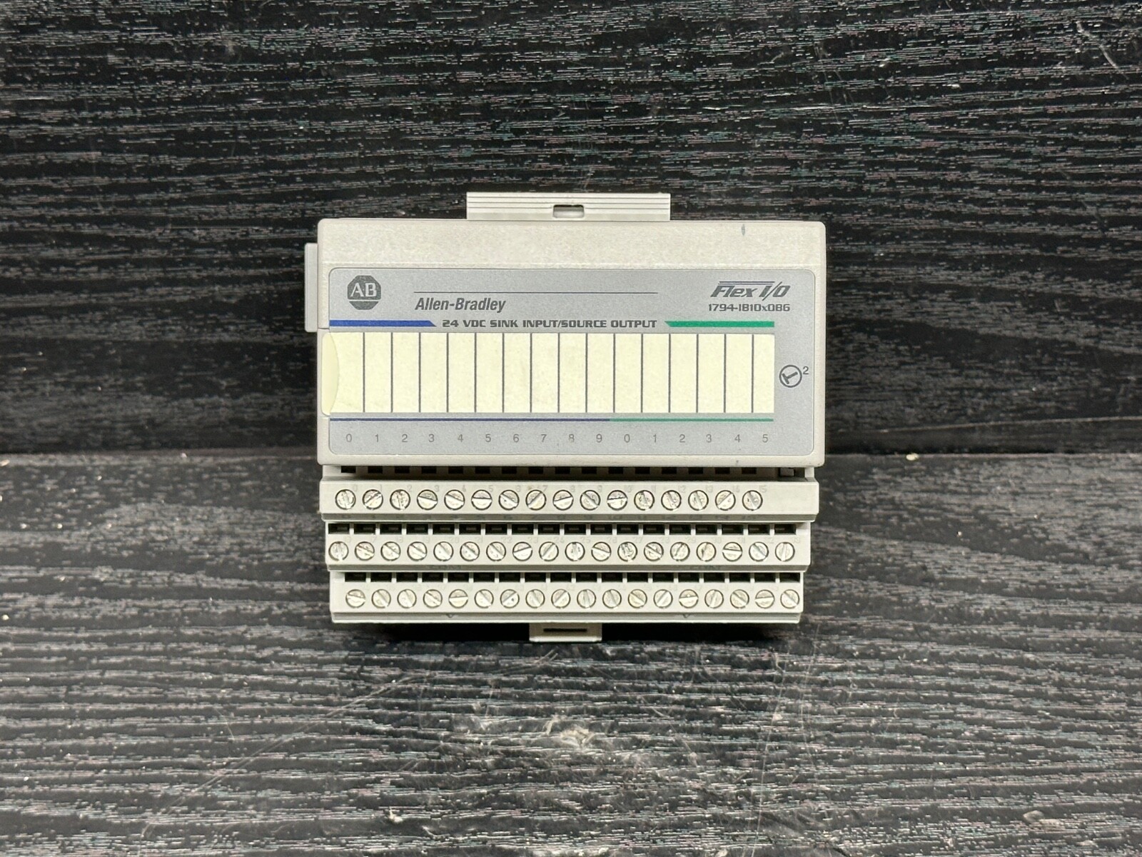 Allen Bradley 1794-IB10XOB6 A 1794-TB3 Flex I/O 24VDC Sink Input Source Output