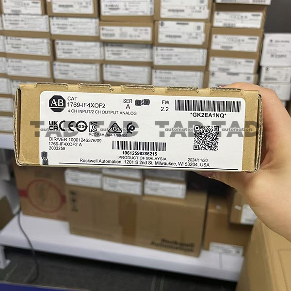Allen-Bradley 1769-IF4XOF2 SER A CompactLogix 6 Pt A/I Module 1769IF4XOF2