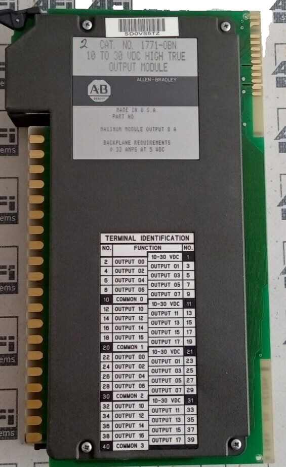 Allen-Bradley 1771-0BN DC output module, 10-30VDC -NEW IN OEM PACKAGING