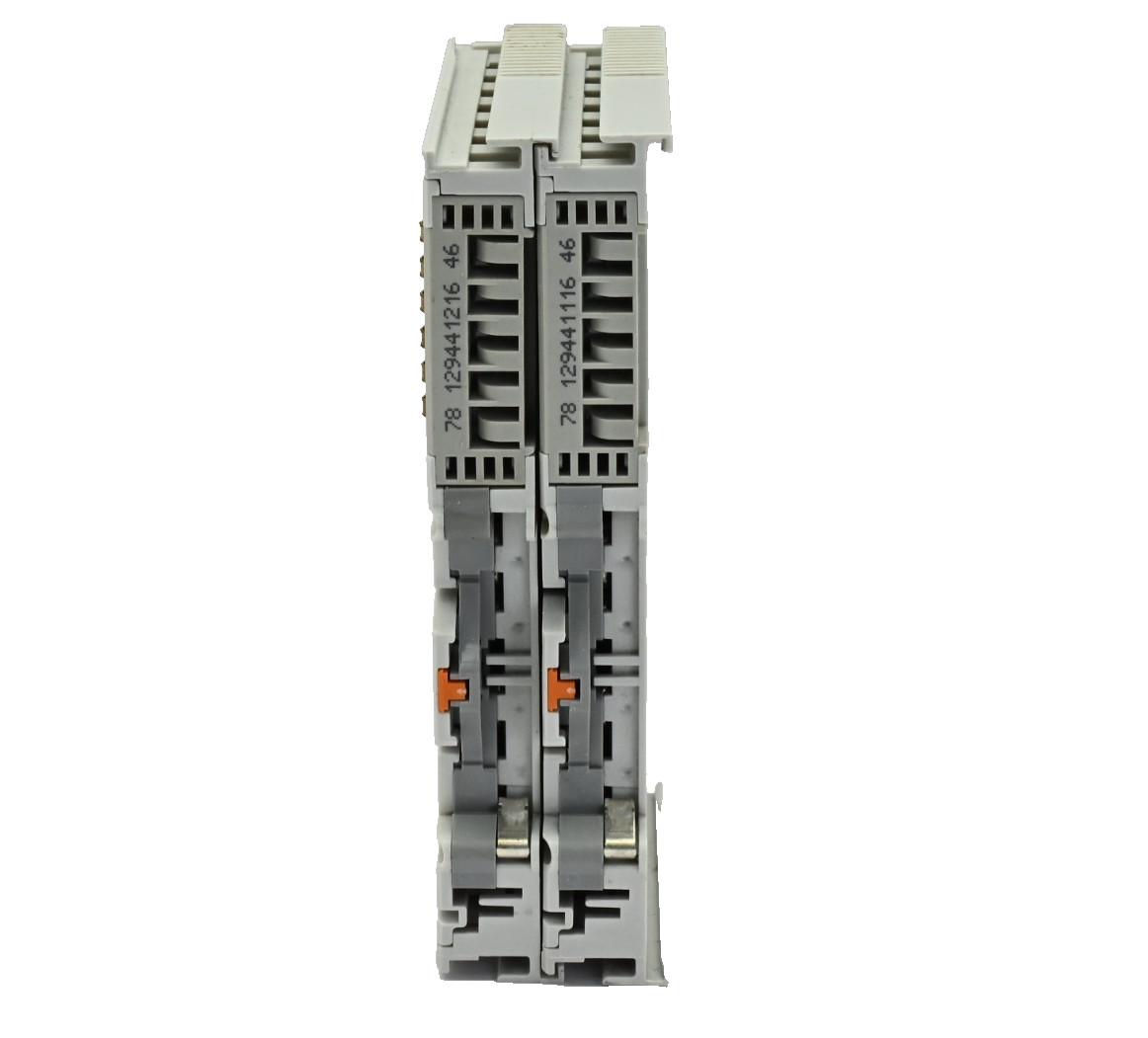 Lot of 2x Beckhoff EL9410 EtherCAT Terminal, Power Supply for E-bus, 24 V, 2A