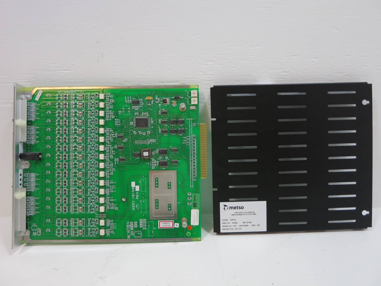 Valmet Metso Automation IOP330 181506 Rev B1/B3 Digital Input Module DC 24V