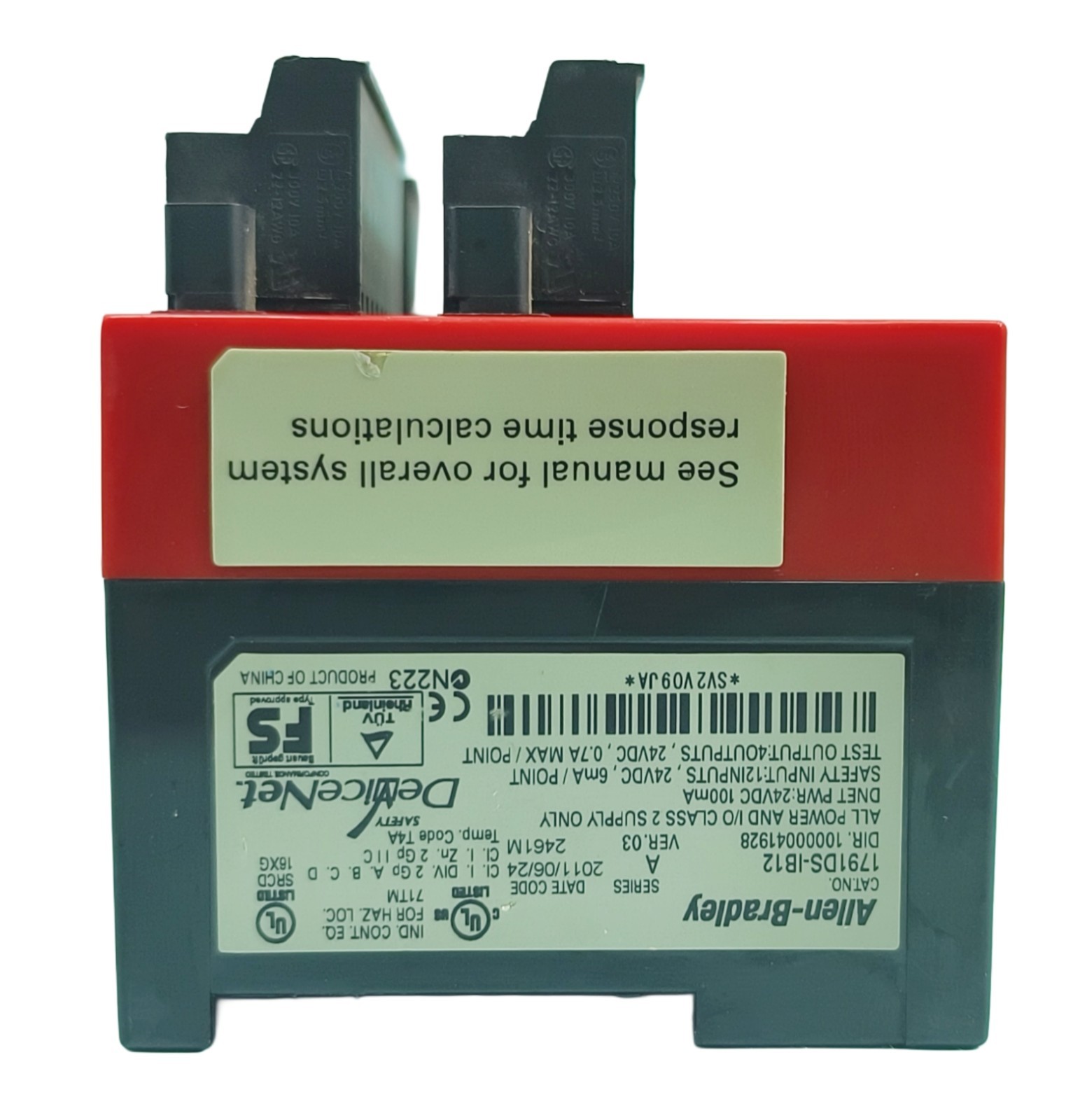 Allen-Bradley 1791DS-IB12 SER A VER 03 I/O PLC Module Compact Device Net Block