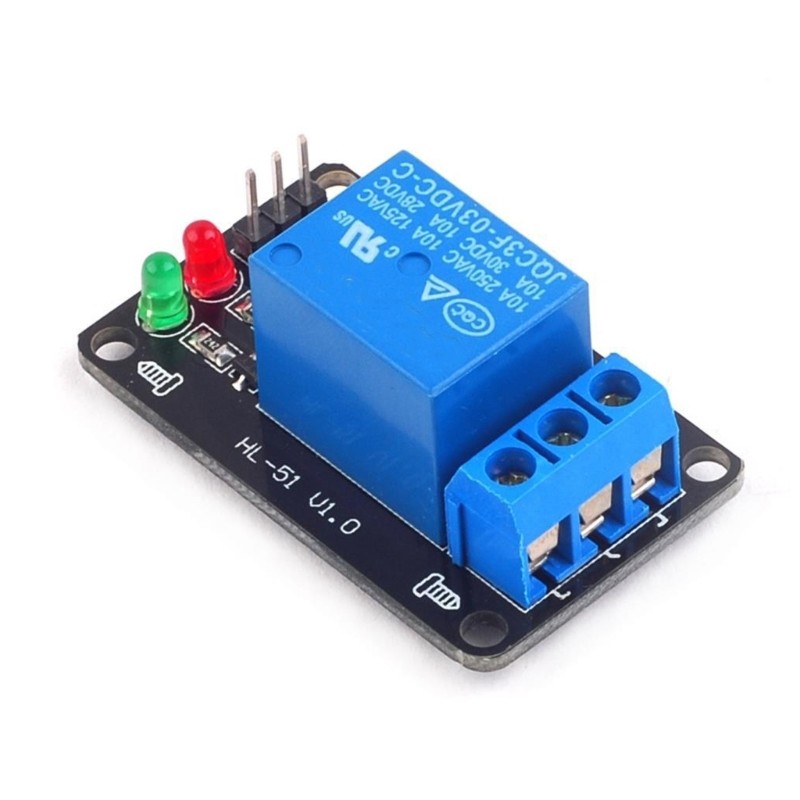 3.3V Relays Module With LED Light High Current Drive Fixed MounControl Board