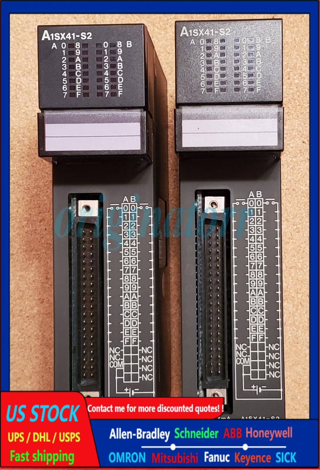 Qty 1 – Mitsubishi A1SX41-S2 Melsec Input Module – NEW