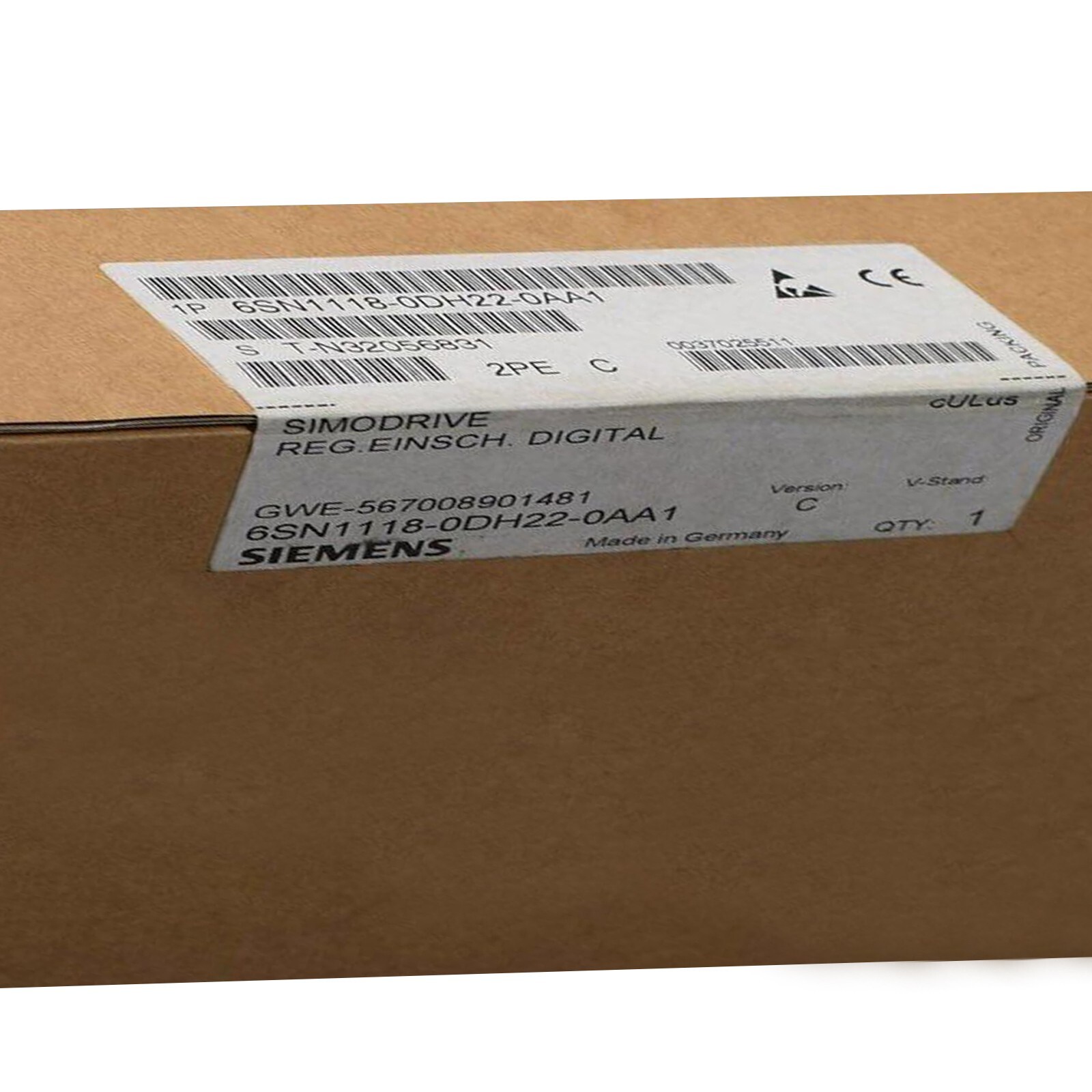 6SN1118-0DH22-0AA1 New Siemens SIMODRIVE 611 Module 6SN1118-0DH22-0AA1