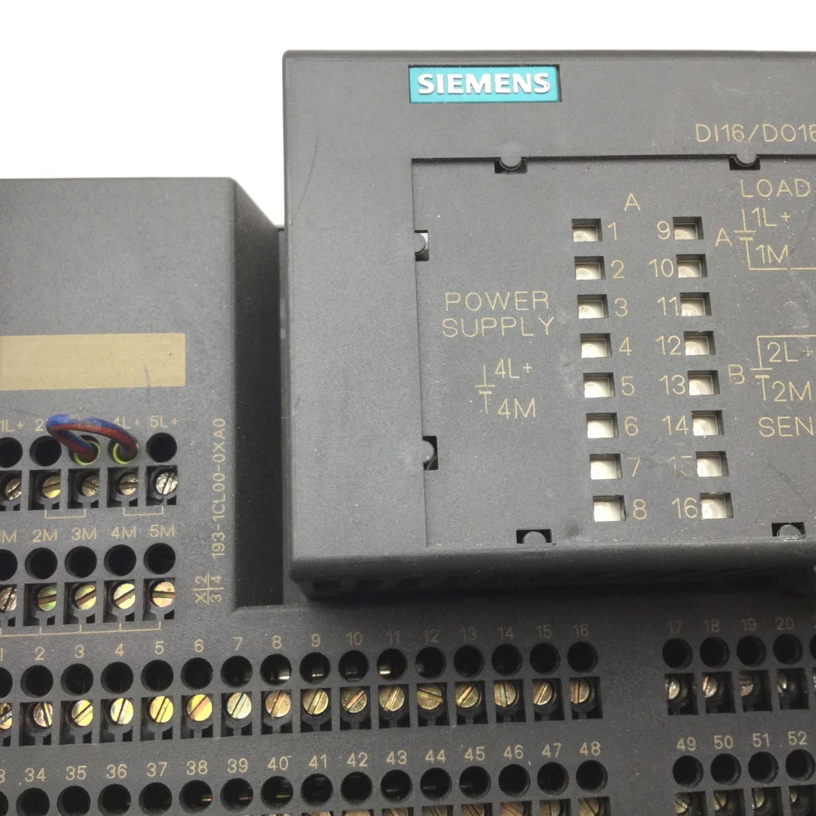 Siemens 6ES7 193-1CL00-0XA0 ET 200L Block Terminal 133-1BL00-0XB0 193-1FL30-0XA0
