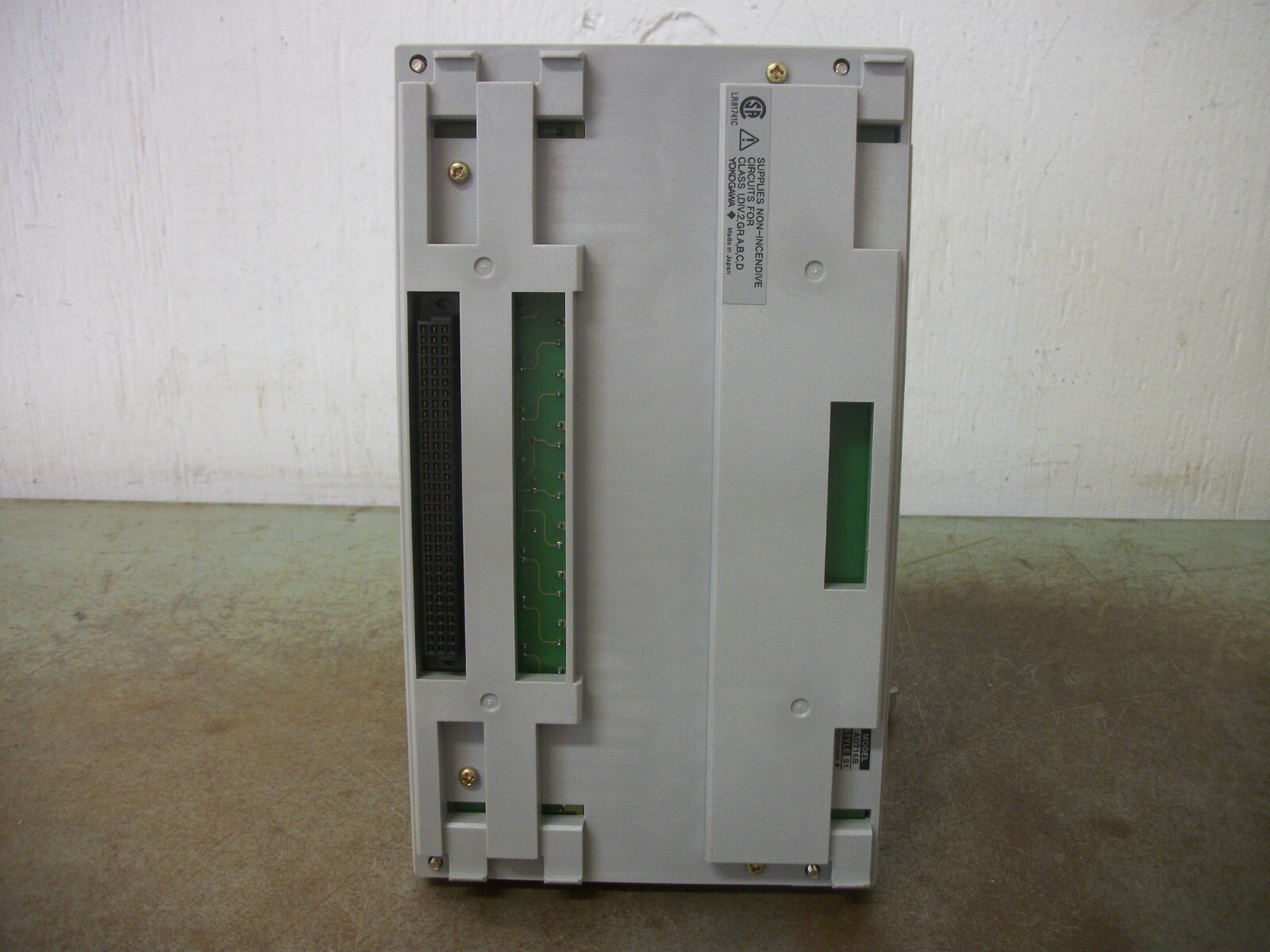 YOKOGAWA RELAY INPUT/OUTPUT MODULE ADT16B W/CONTROL BOARD ADM55R NOB