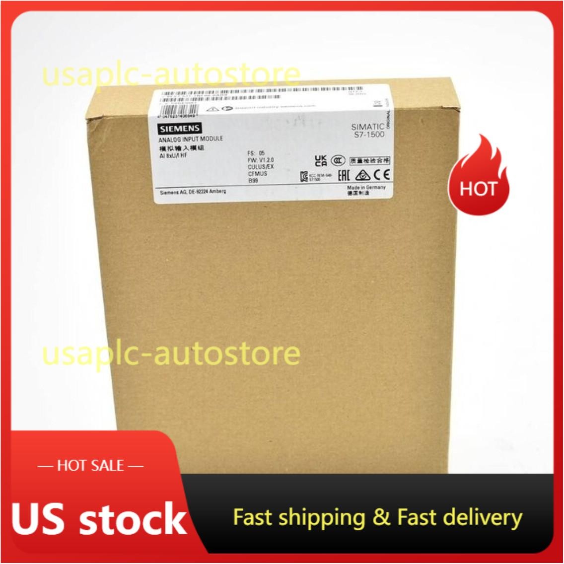 New Siemens 6ES7531-7NF00-0AB0 6ES75317NF000AB0 S7-1500 analog input module