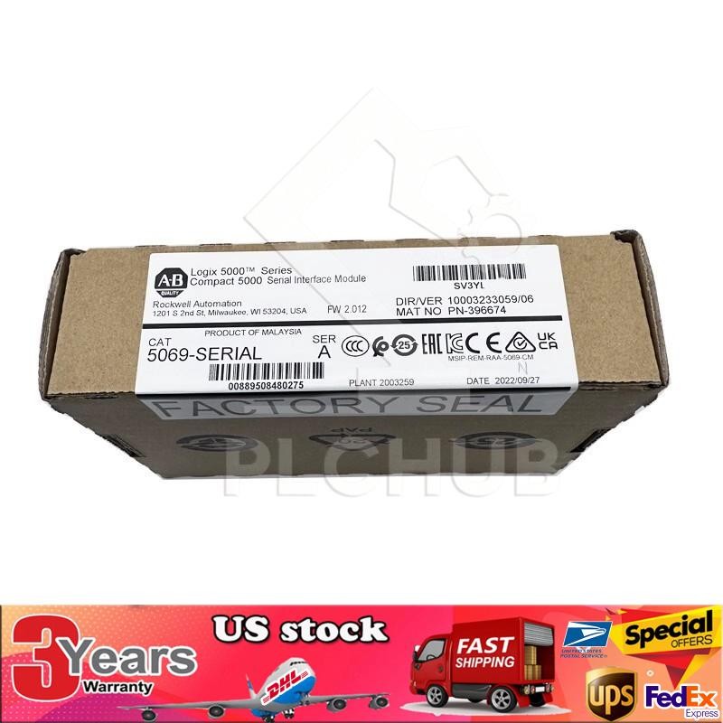 AB 5069-SERIAL SER A Compact Logix 5000 Interface Module US Free Tax
