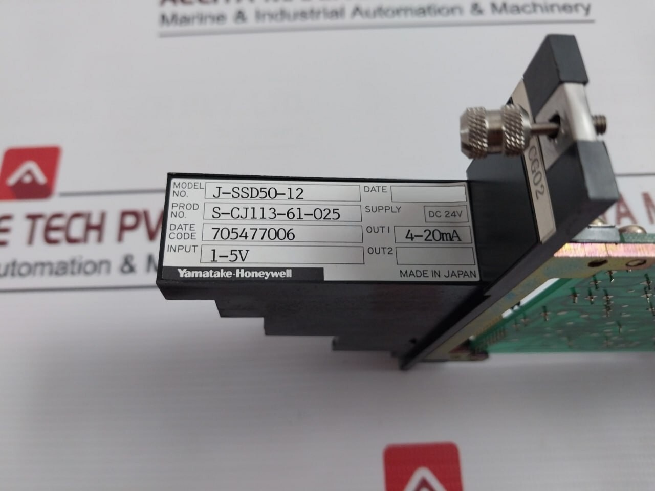 YAMATAKE-HONEYWELL J-SSD50-12 Analog Input PCB Module 4-20MA 1-5V