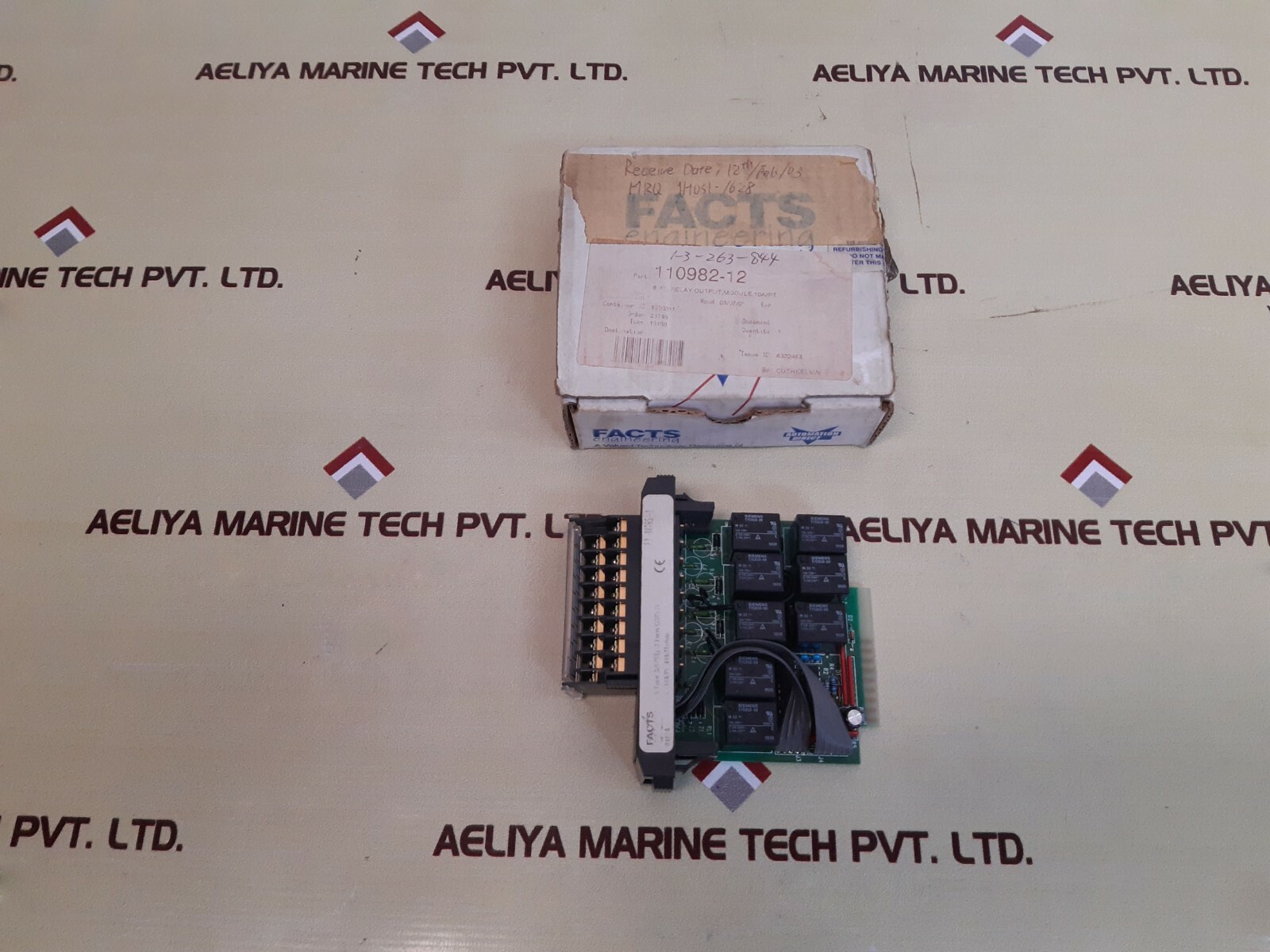 Facts engineering f3-08trs-1 relay output module New