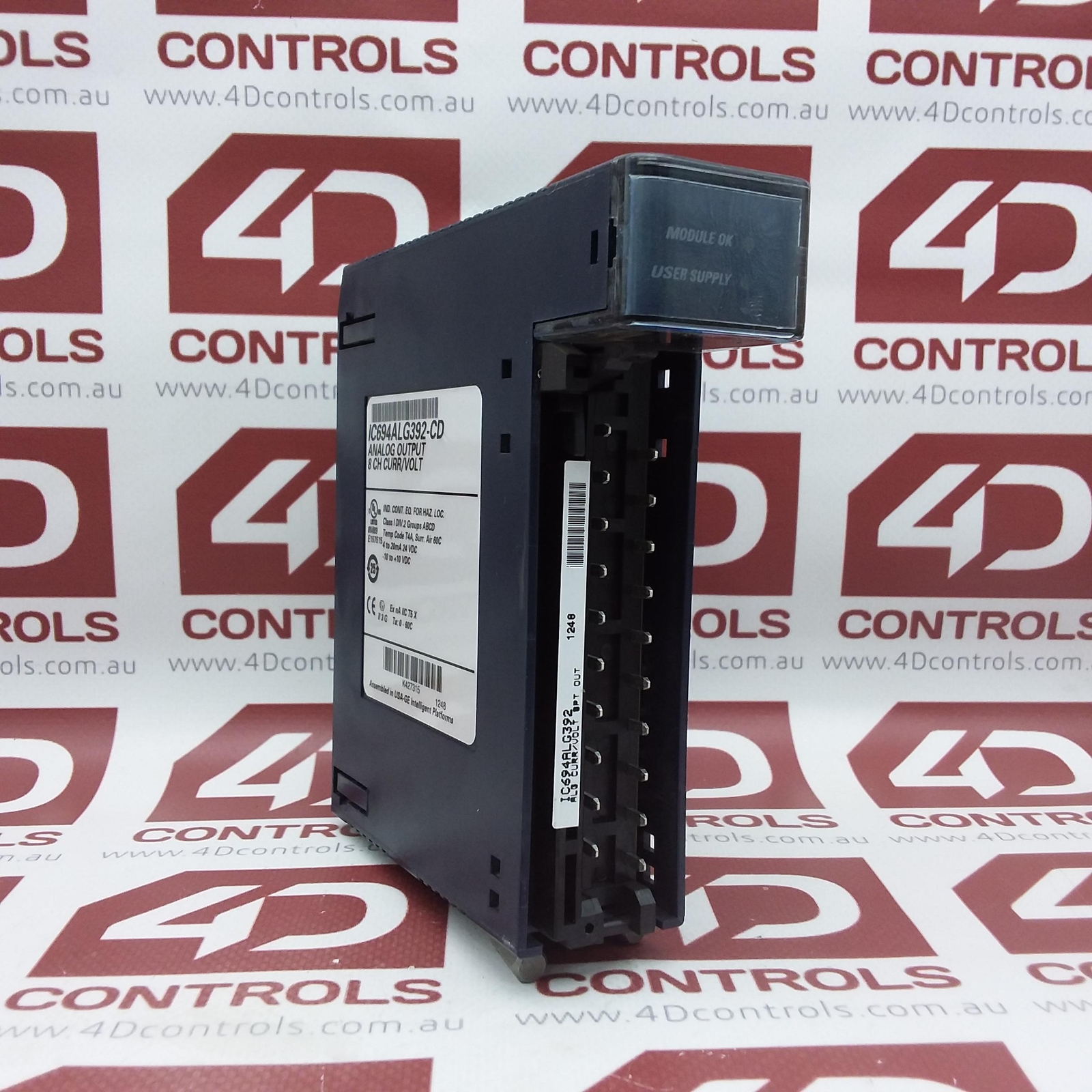 IC694ALG392 | GE Fanuc | Analog Output Module, 8 Channel, 24VDC, Used, CD
