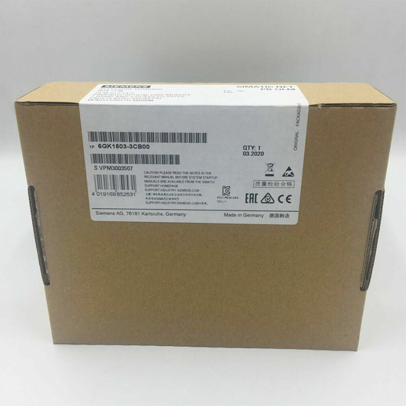 1PCS Brand NEW 6GK1 503-3CB00 06 6GK15033CB00 IN BOX 6GK1503-3CB00