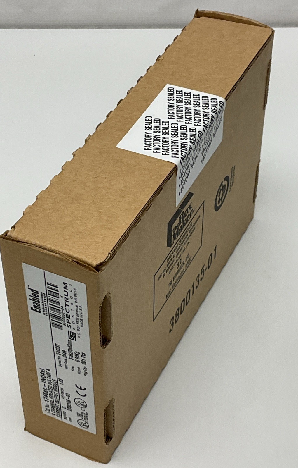 Spectrum 1746sc-NI8u SLC 500 8-Channel Universal Analog Input Module AB Enabled