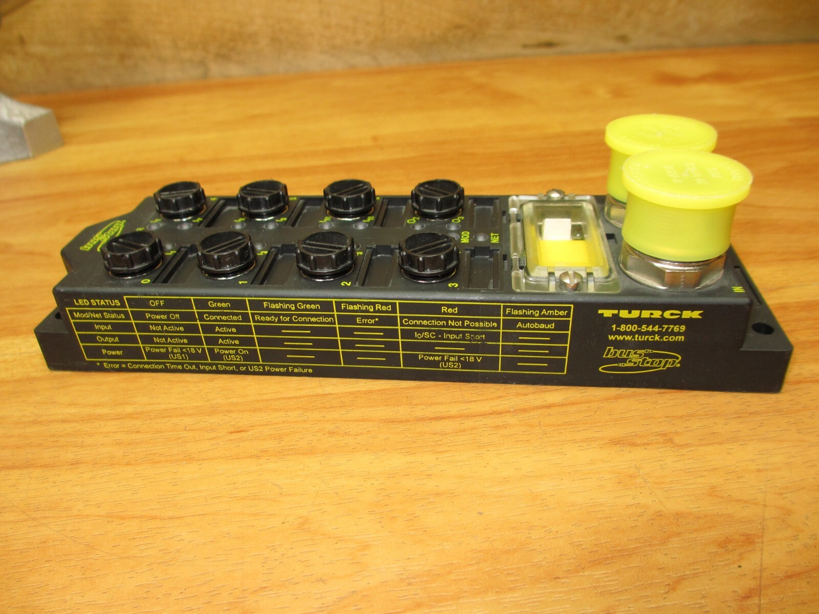 Turck FDNL-S1204H-0153 *NEW* Bus Stop Devicenet I/O Module 3.002