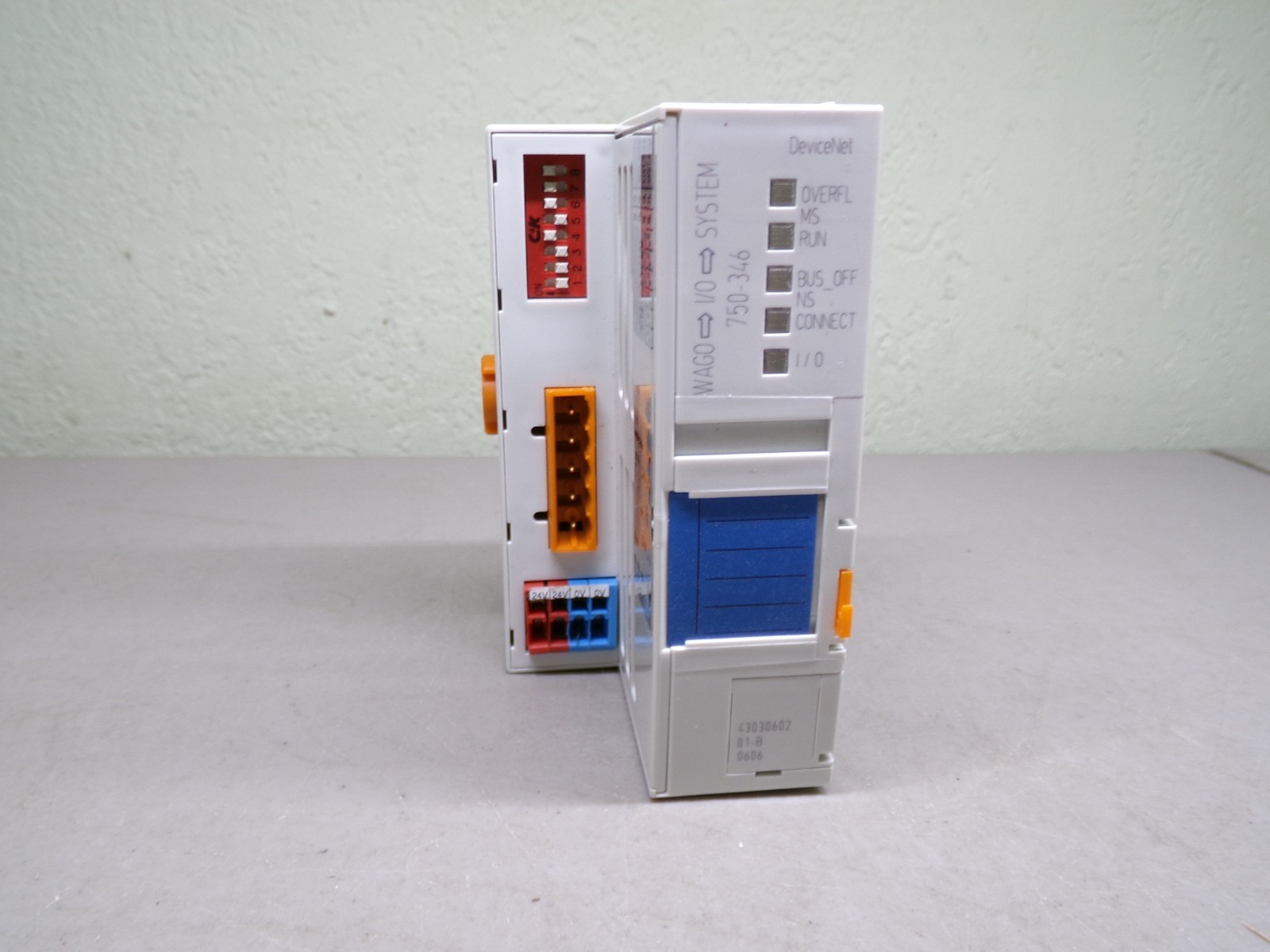 WAGO 750-346 DEVICENET COMMUNICATION INTERFACE MODULE
