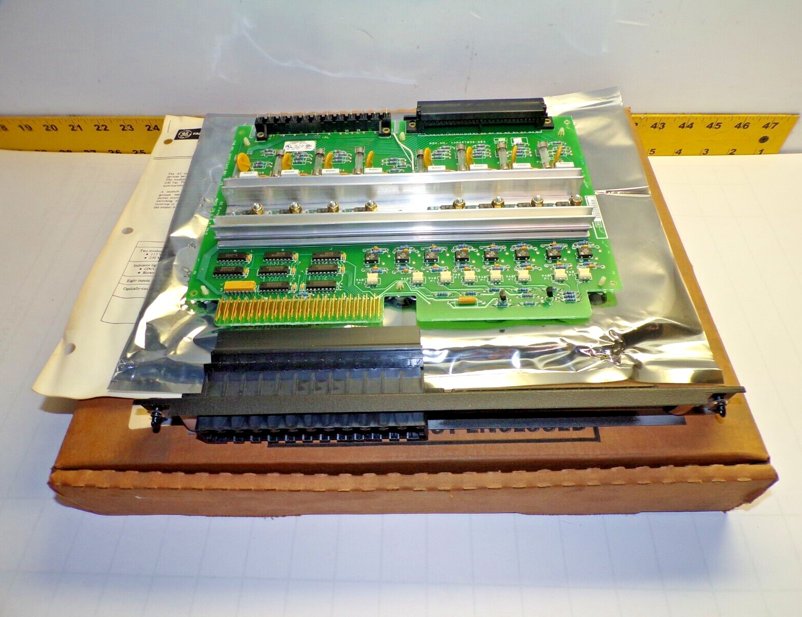 NEW GE FANUC SERIES SIX AC OUTPUT MODULE 115/230 VAC IC600BF904K