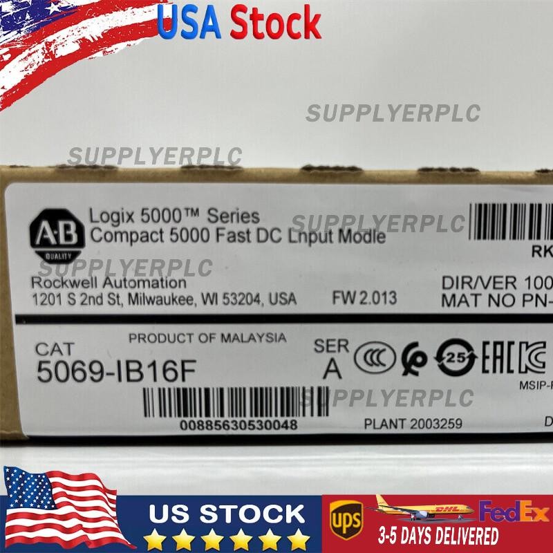 New Sealed Allen-Bradley AB 5069-IB16F SER A Compact I/O Input Module