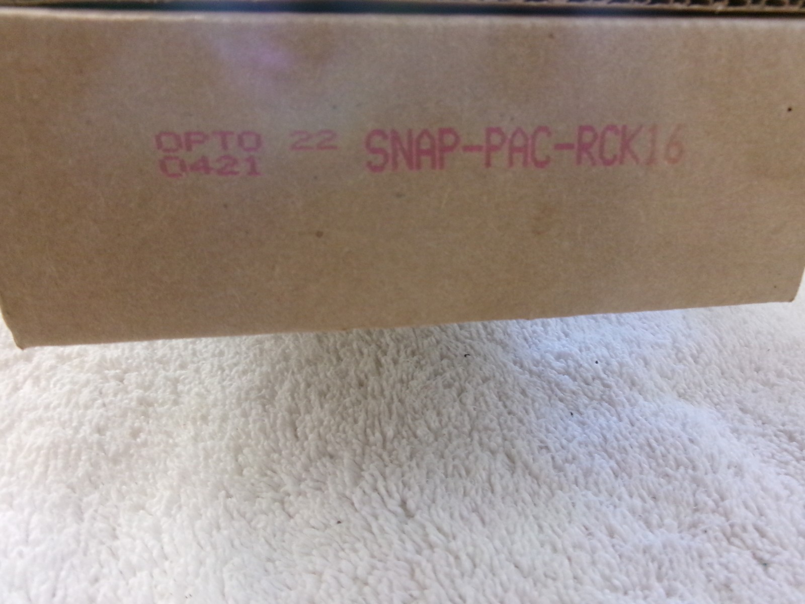 NIB OPTO 22 SNAP Pac Series 16 Module Mounting Rack SNAP-PAC-RCK16