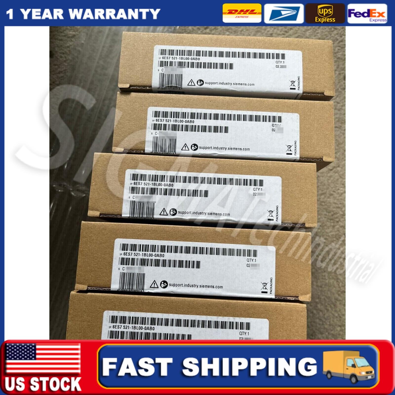 New Siemens 6ES7 521-1BL00-0AB0 6ES7521-1BL00-0AB0 input module US FREE TAX